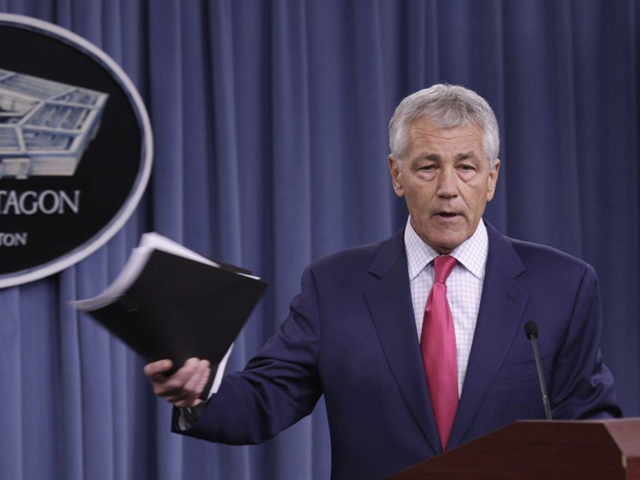 US Secretary of Defence Chuck Hagel