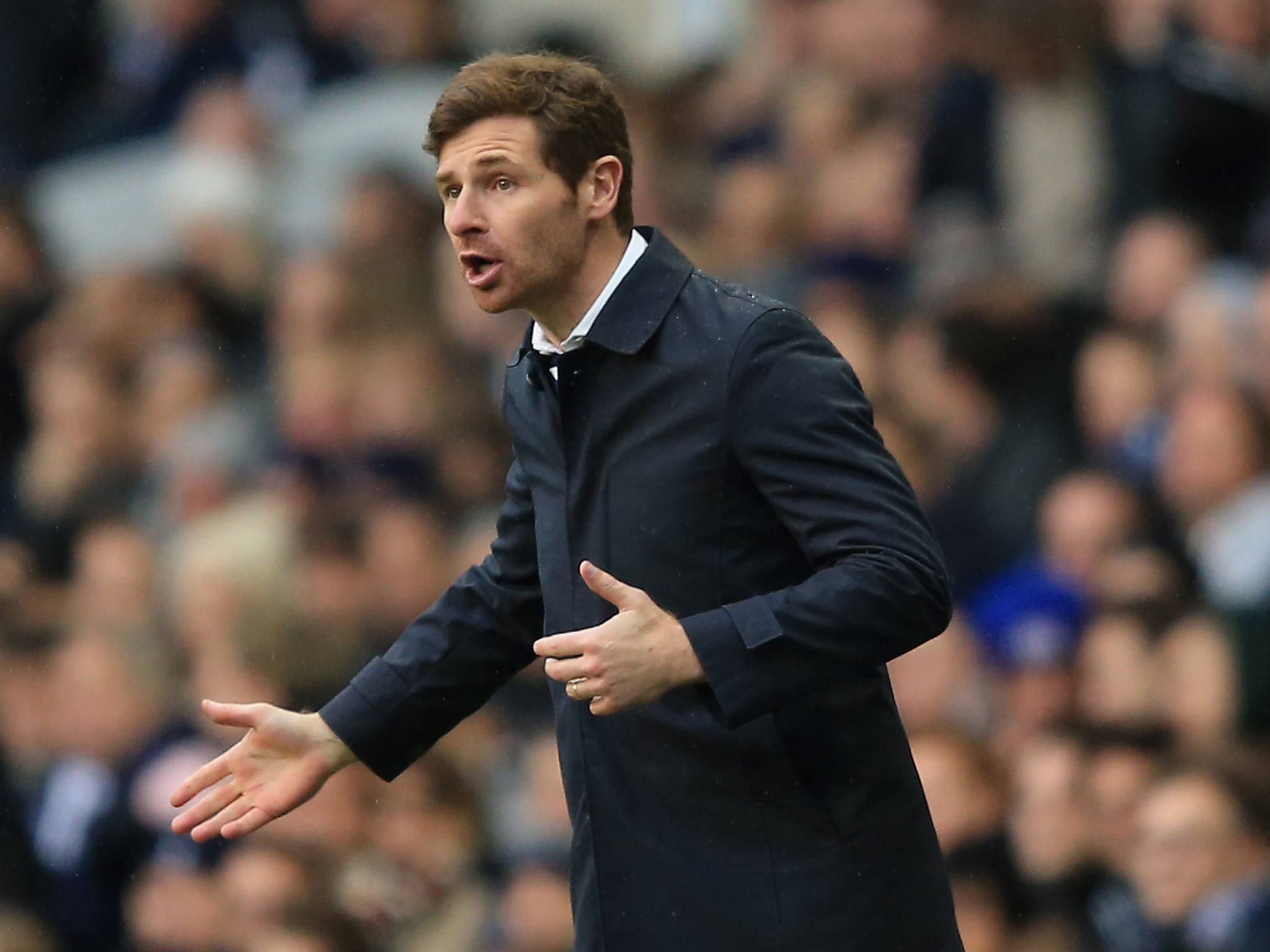 Tottenham manager Andre Villas-Boas