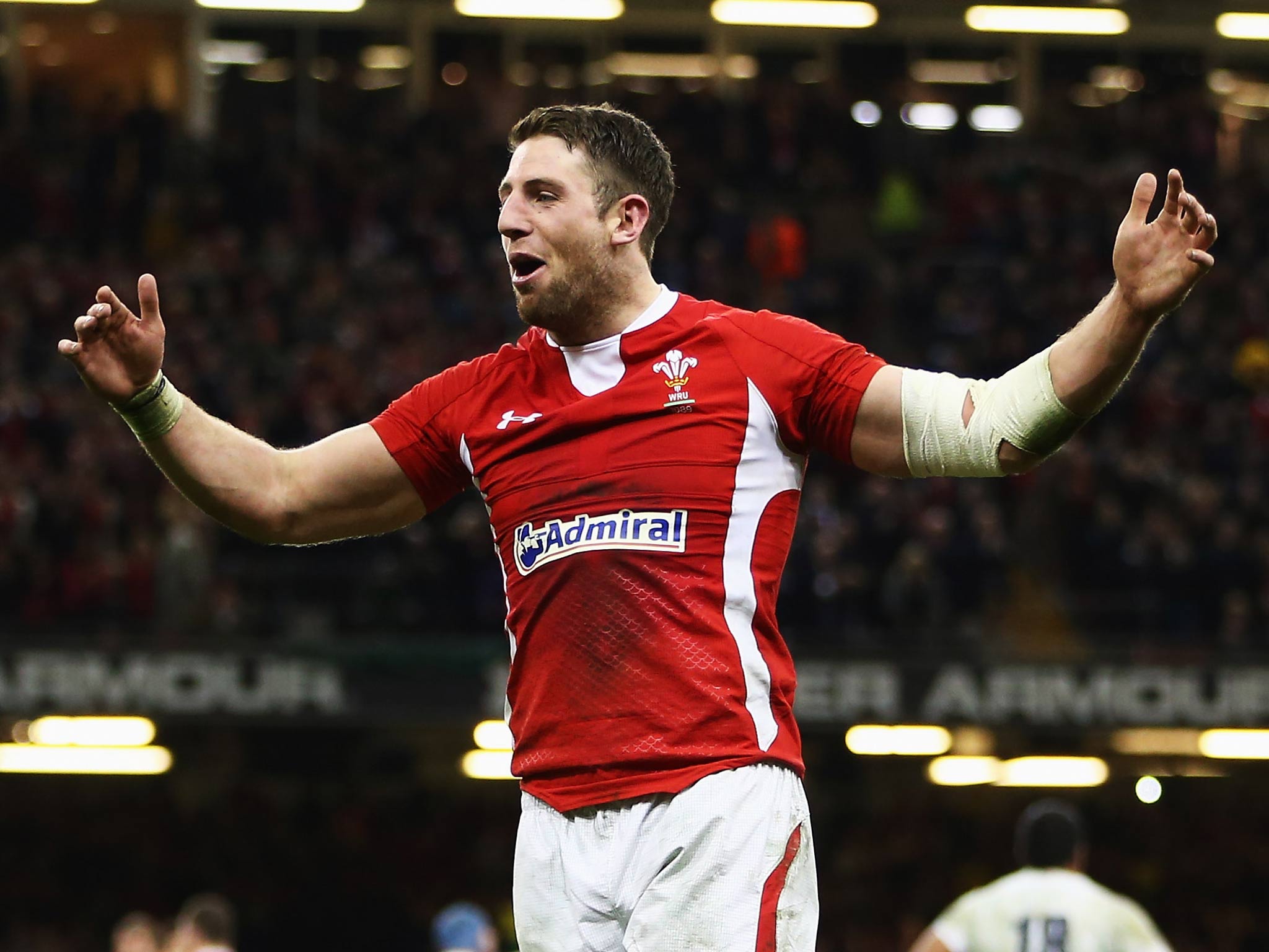 If ever there was a sensible yellow card, Cuthbert earned it. His tackle stopped Haskell when everyone the red side of the Severn thought a try was on.