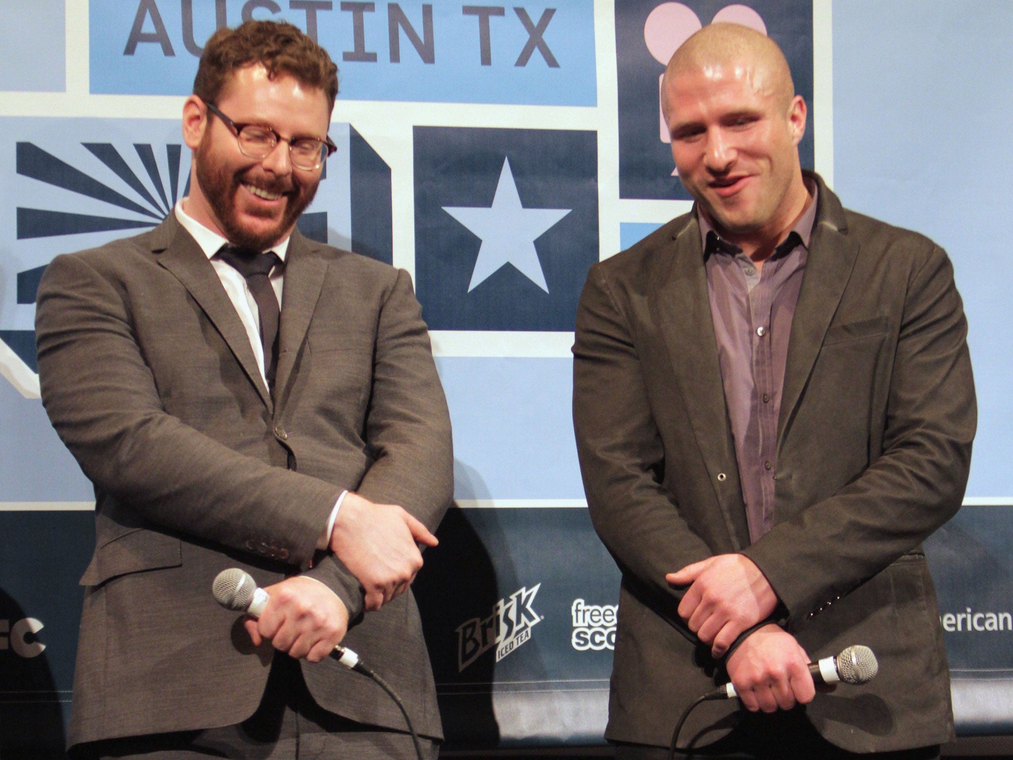 Net gains: Napster founders Sean Parker and Shawn Fanning