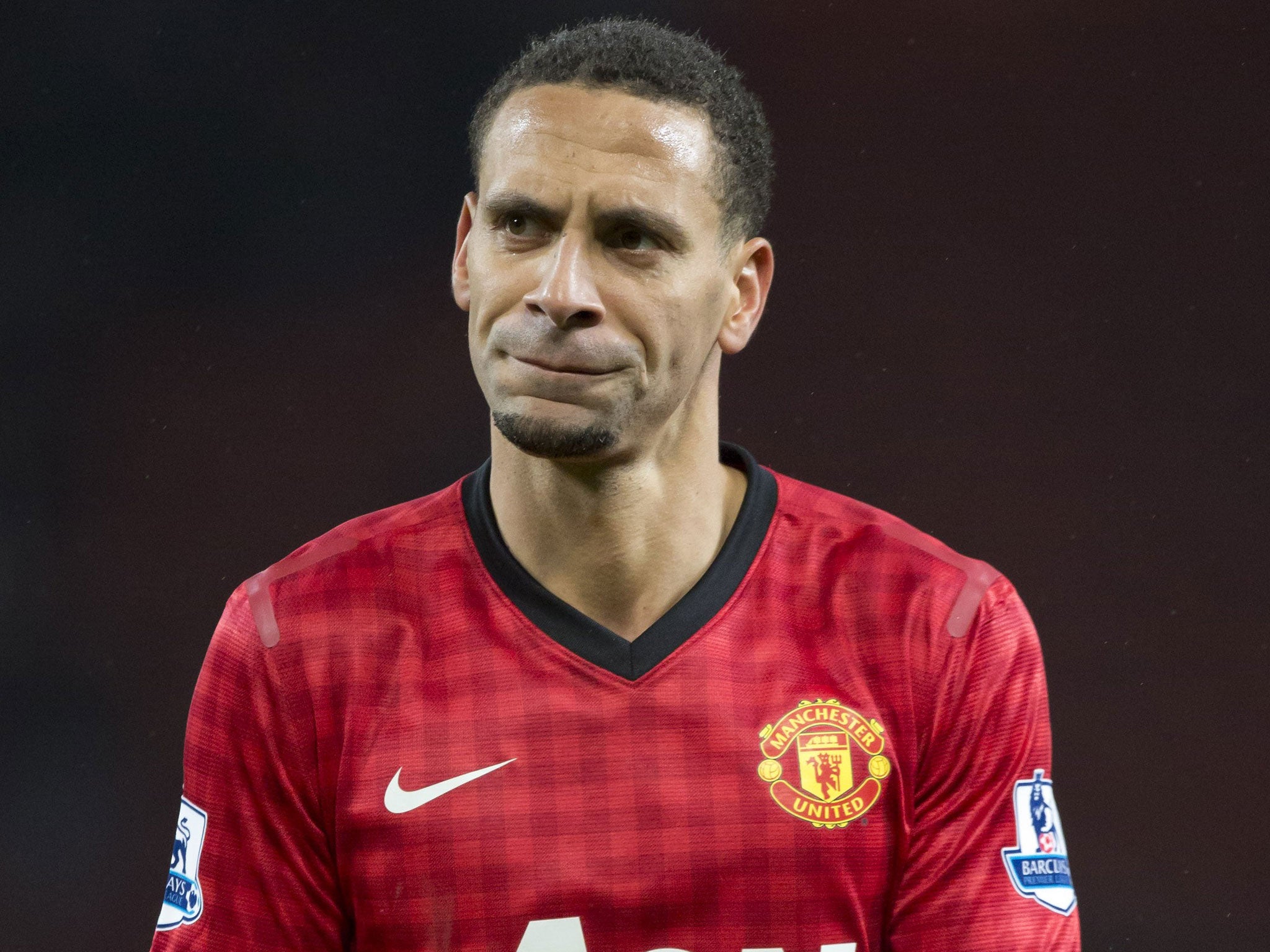 Rio Ferdinand: The United defender said he was ‘gutted’ to miss out after his England recall