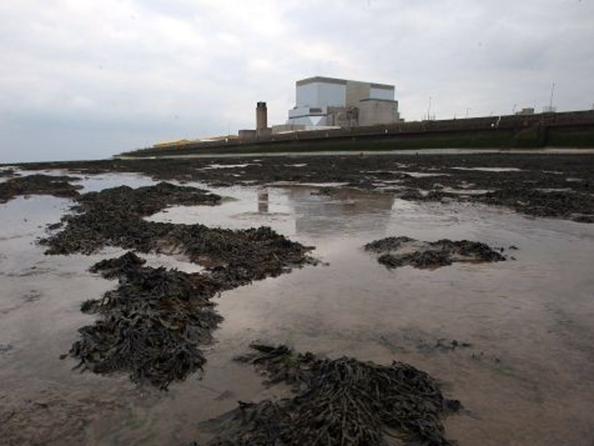 The existing Hinkley Point B's reactor near Bridgwater