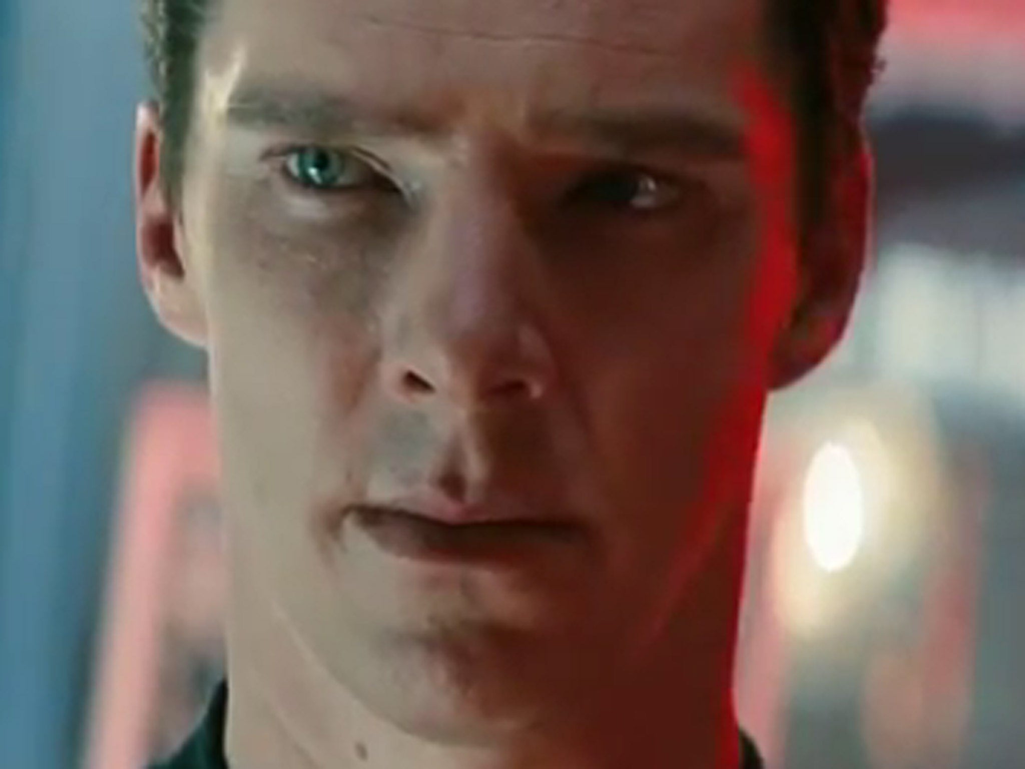 Benedict Cumberbatch in Star Trek Into Darkness