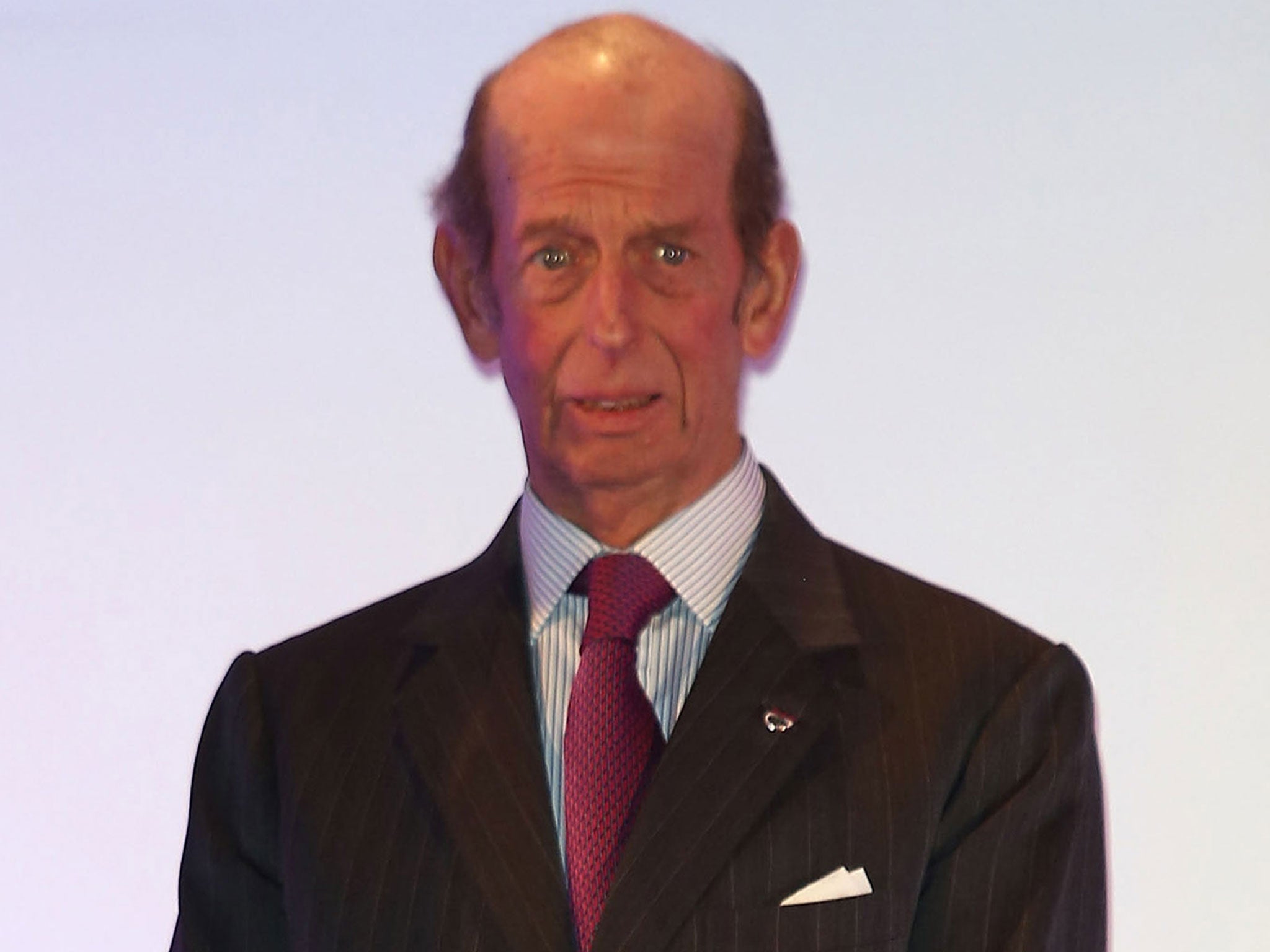 Prince Edward Duke of Kent in December 2012