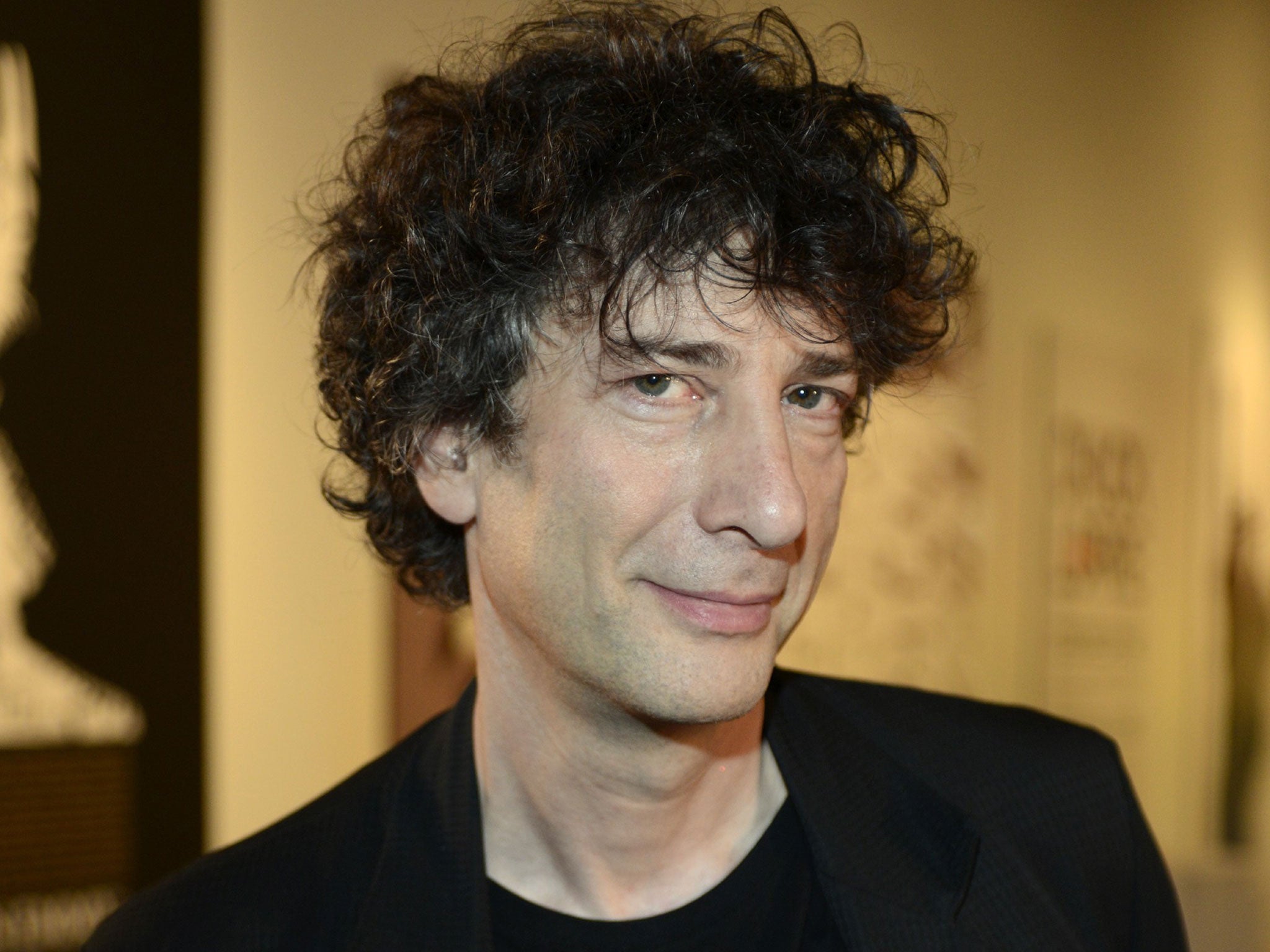 Fantasy writer Neil Gaiman