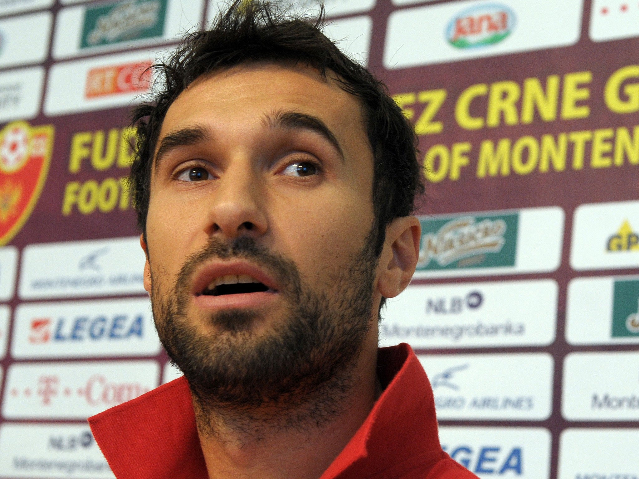 Montenegro's Mirko Vucinic