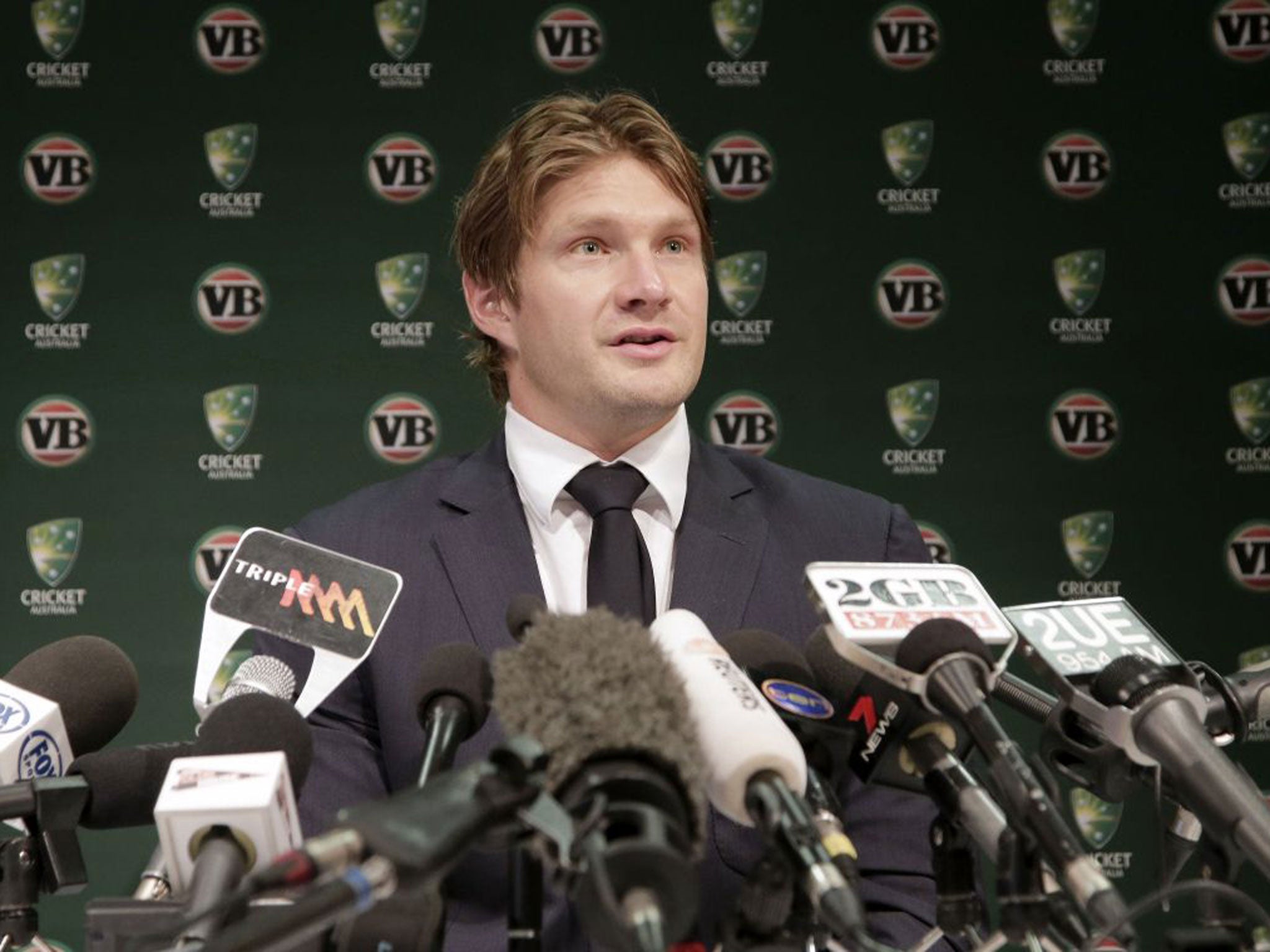 Shane Watson took over the captaincy from Michael Clarke but couldn’t stop his side’s decline