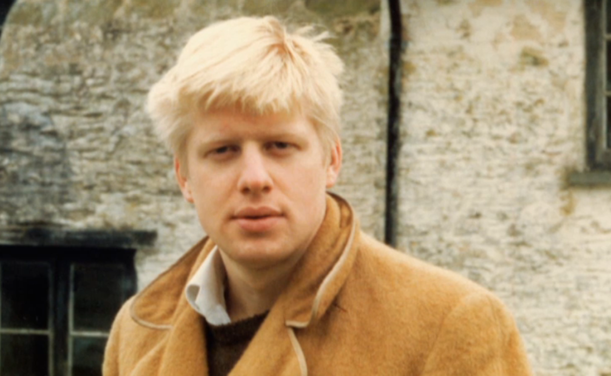 A young Boris Johnson