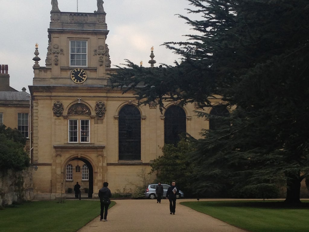 Trinity College Oxford, at the centre of the scandal