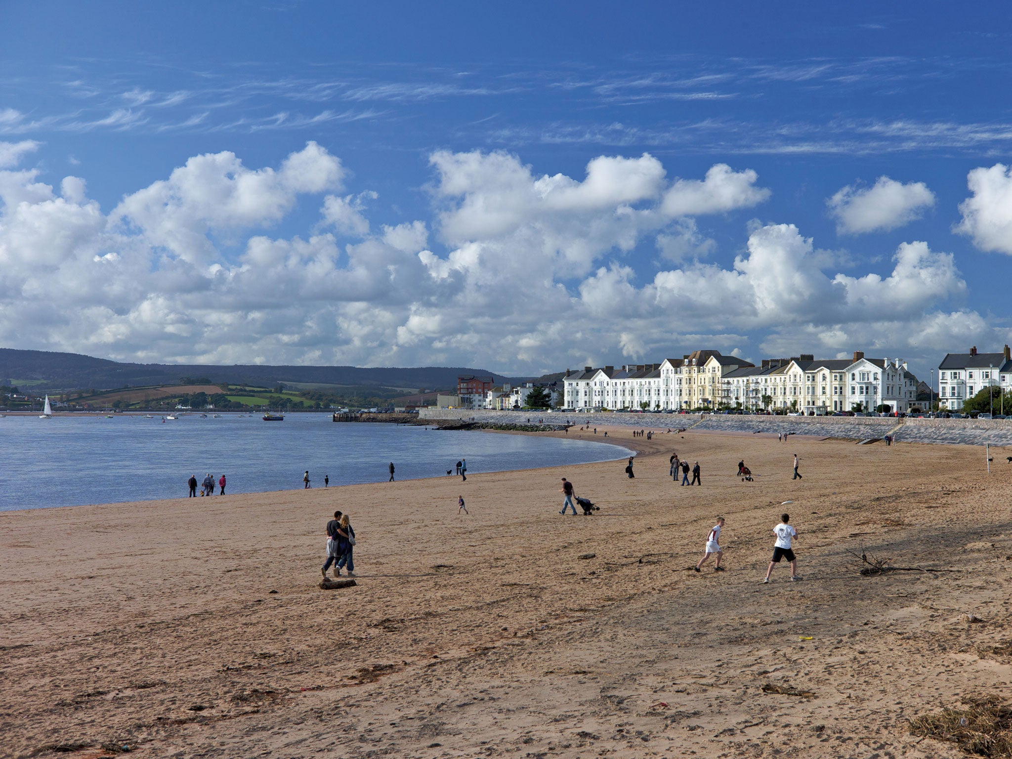 Exmouth beach