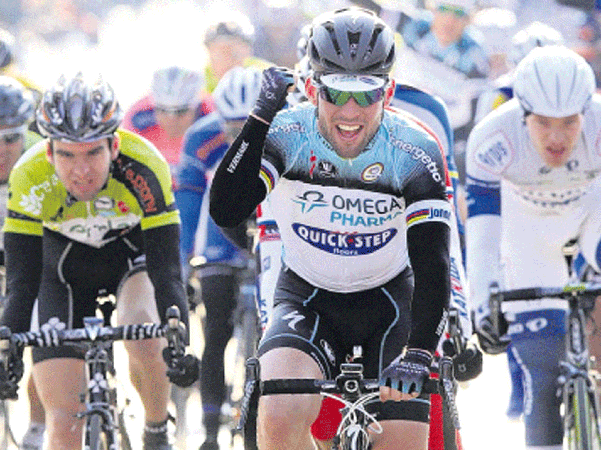 Cavendish bags belgian victory