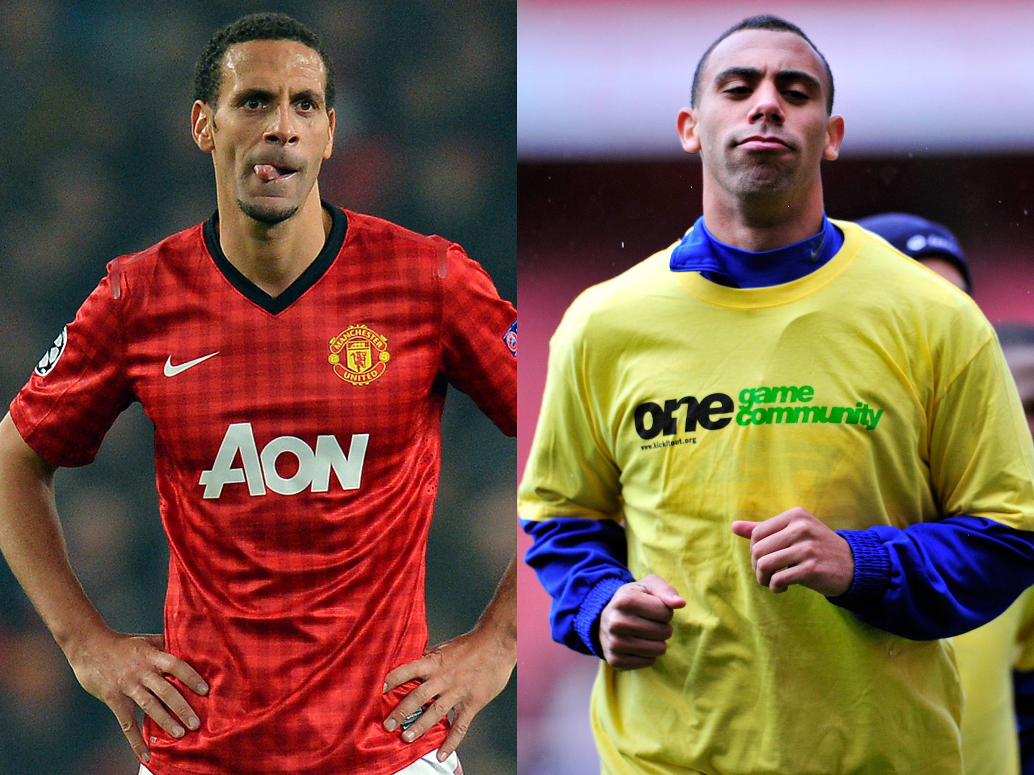 Rio and Anton Ferdinand