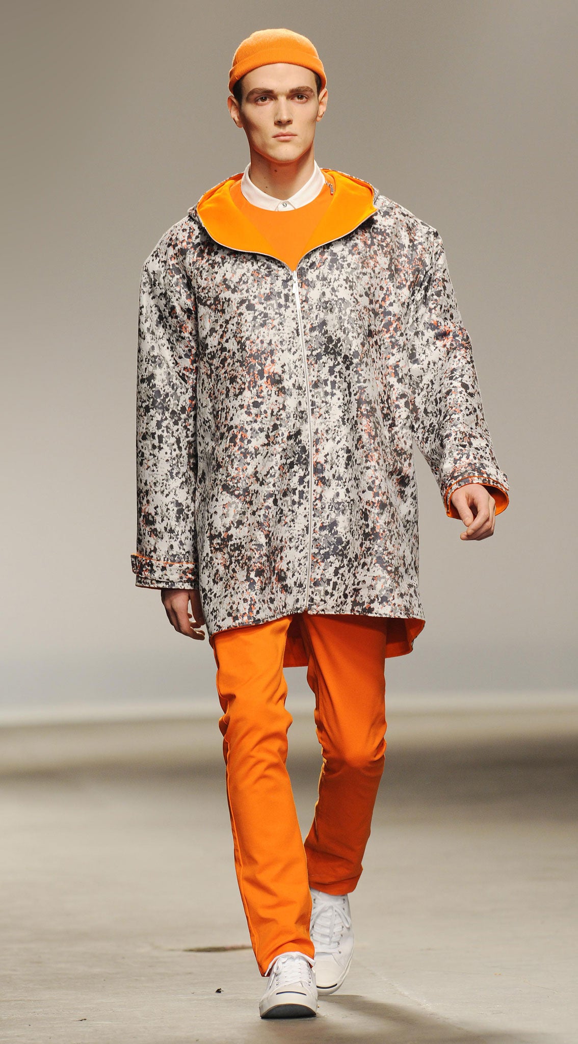 London Collections: Men AW13 designs from Richard Nicoll. He says: 'I think it's more acceptable to be interested in fashion - perhaps it's becoming less elitist and more widely appealing'