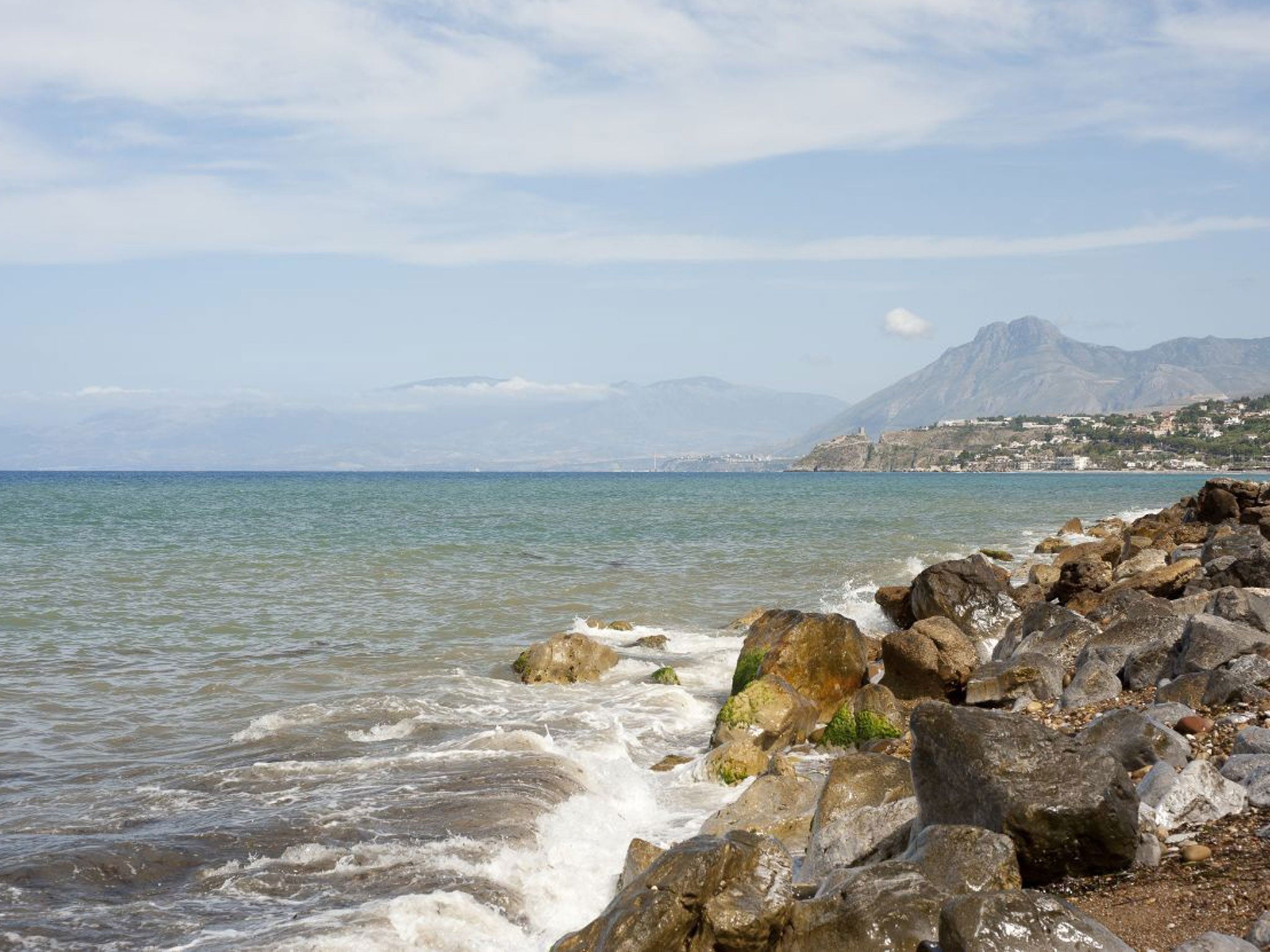 Palermo coastline