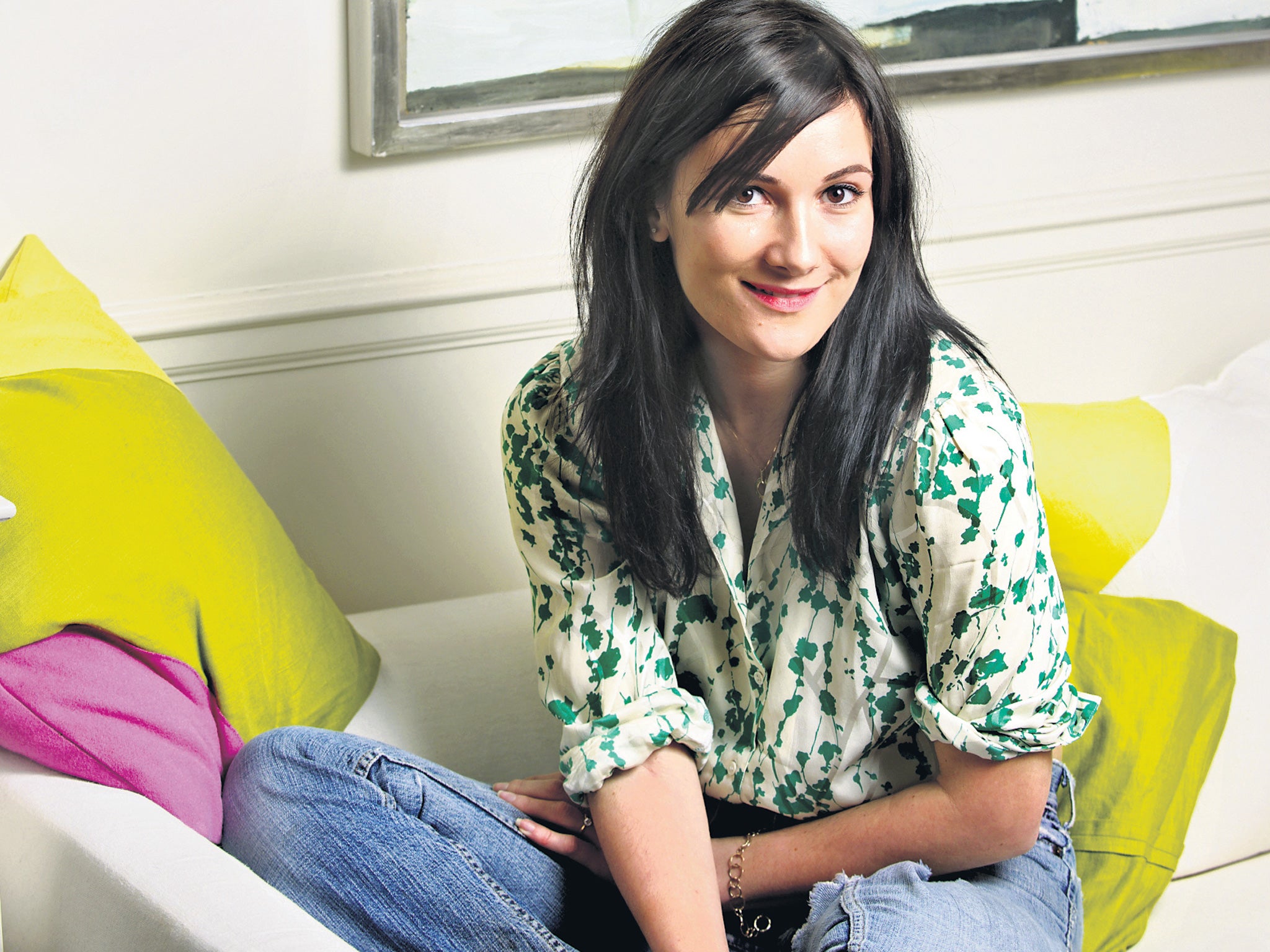 Her indoors: Sarah Solemani, shot at The Haymarket Hotel, London