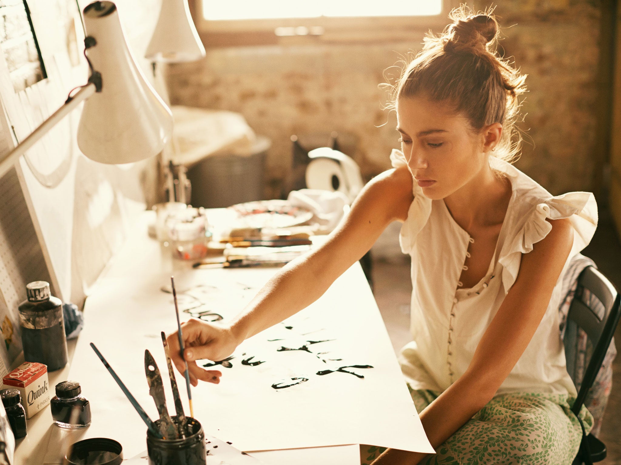 She’s the hoss: Quentin Jones models the new collection