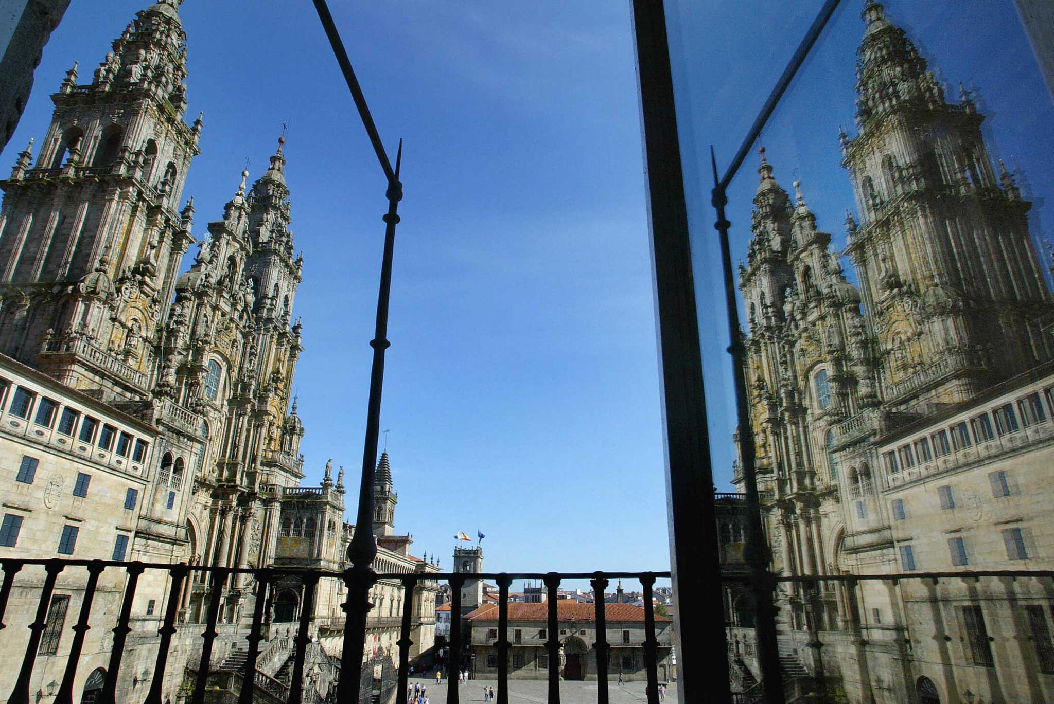 Spanish roots: Santiago Cathedral, in Santiago de Compostela