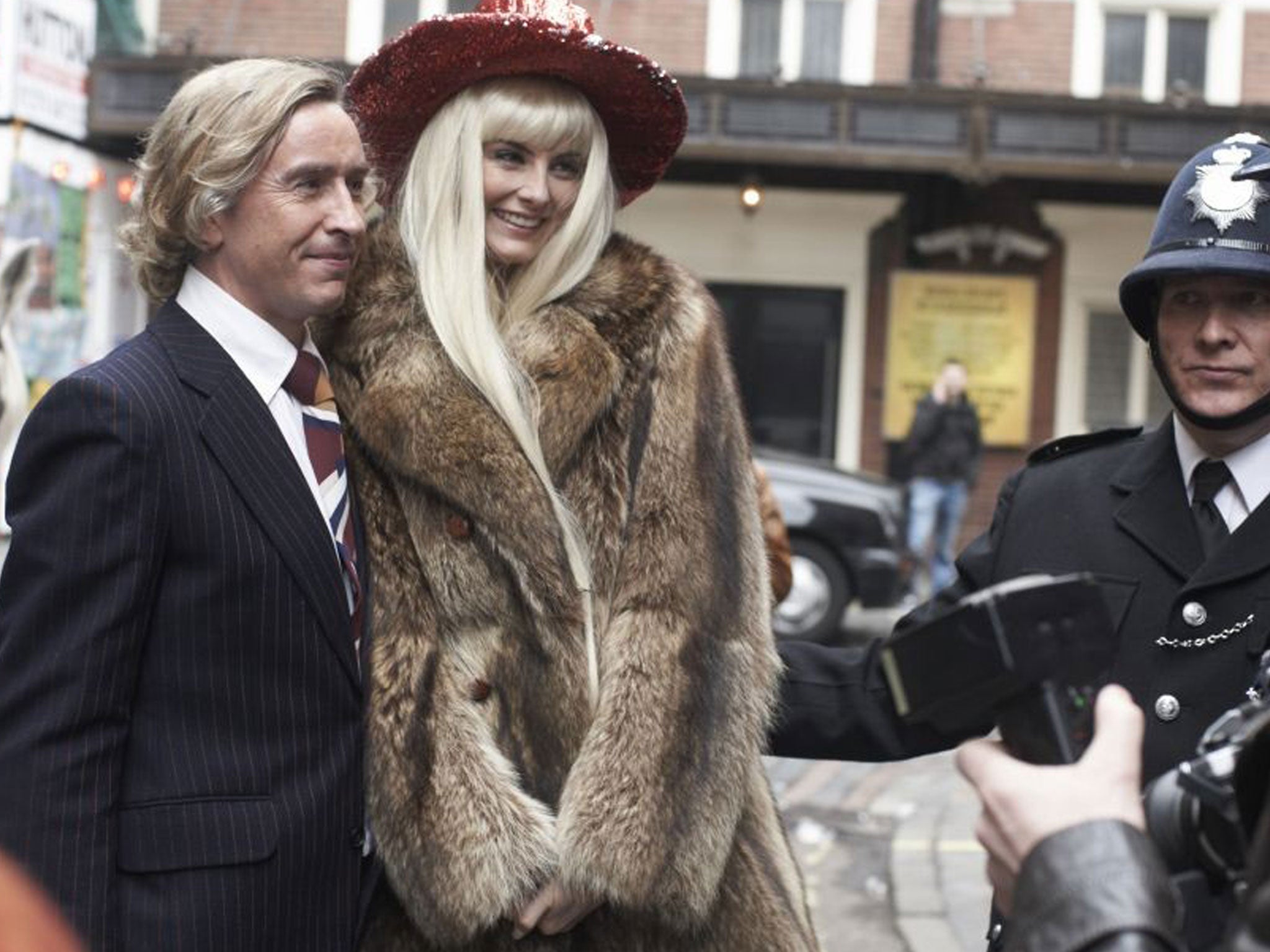Sleazy does it: Steve Coogan and Tamsin Egerton in ‘The Look of Love’