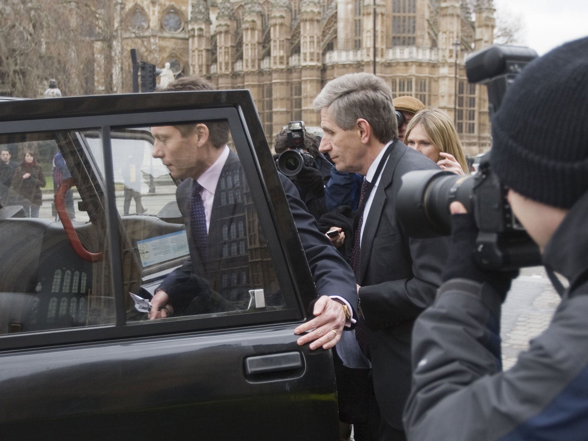 HBOS executives Andy Hornby, left, and Lord Stevenson. Their apologies for the loss imposed upon the taxpayers ring hollow, says the report