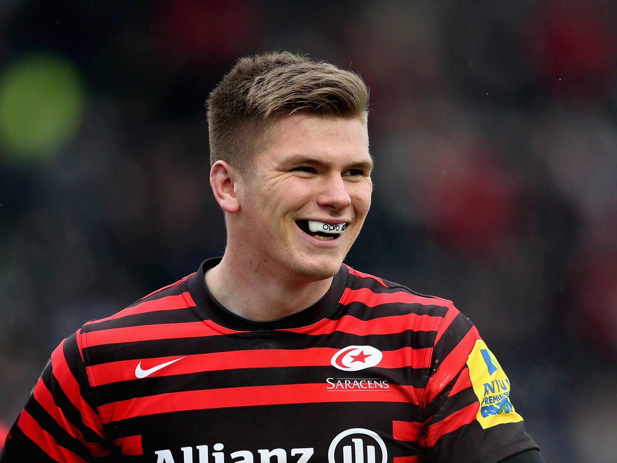 Owen Farrell of Saracens