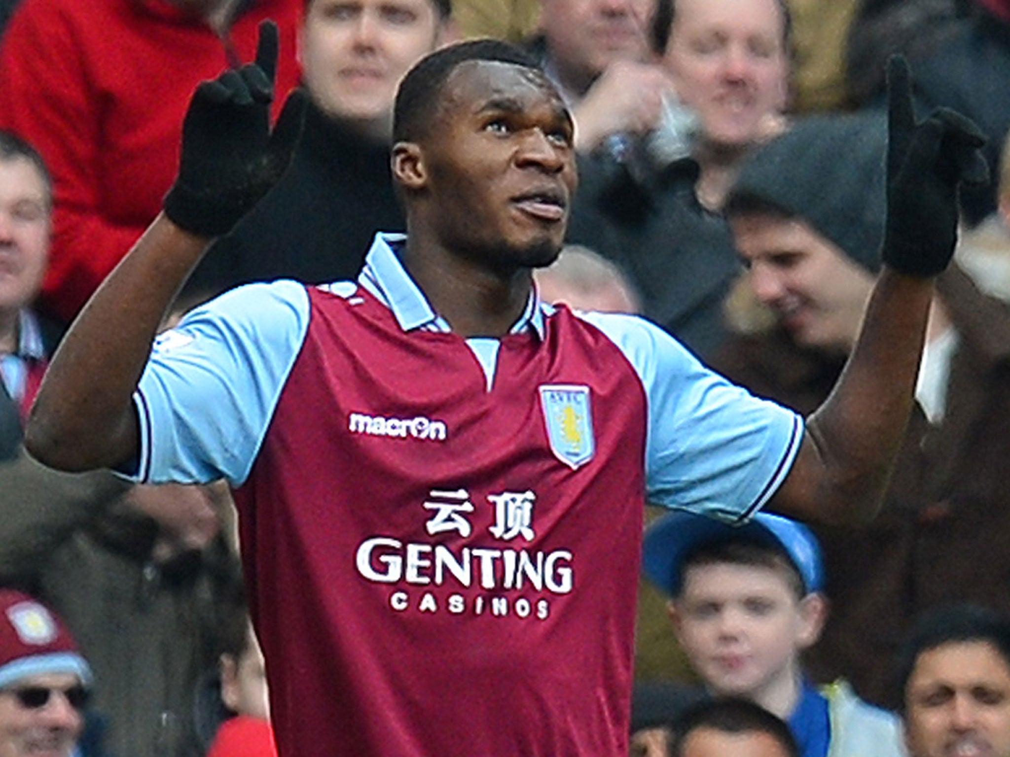 Christian Benteke: the Belgian striker has scored 18 goals this year