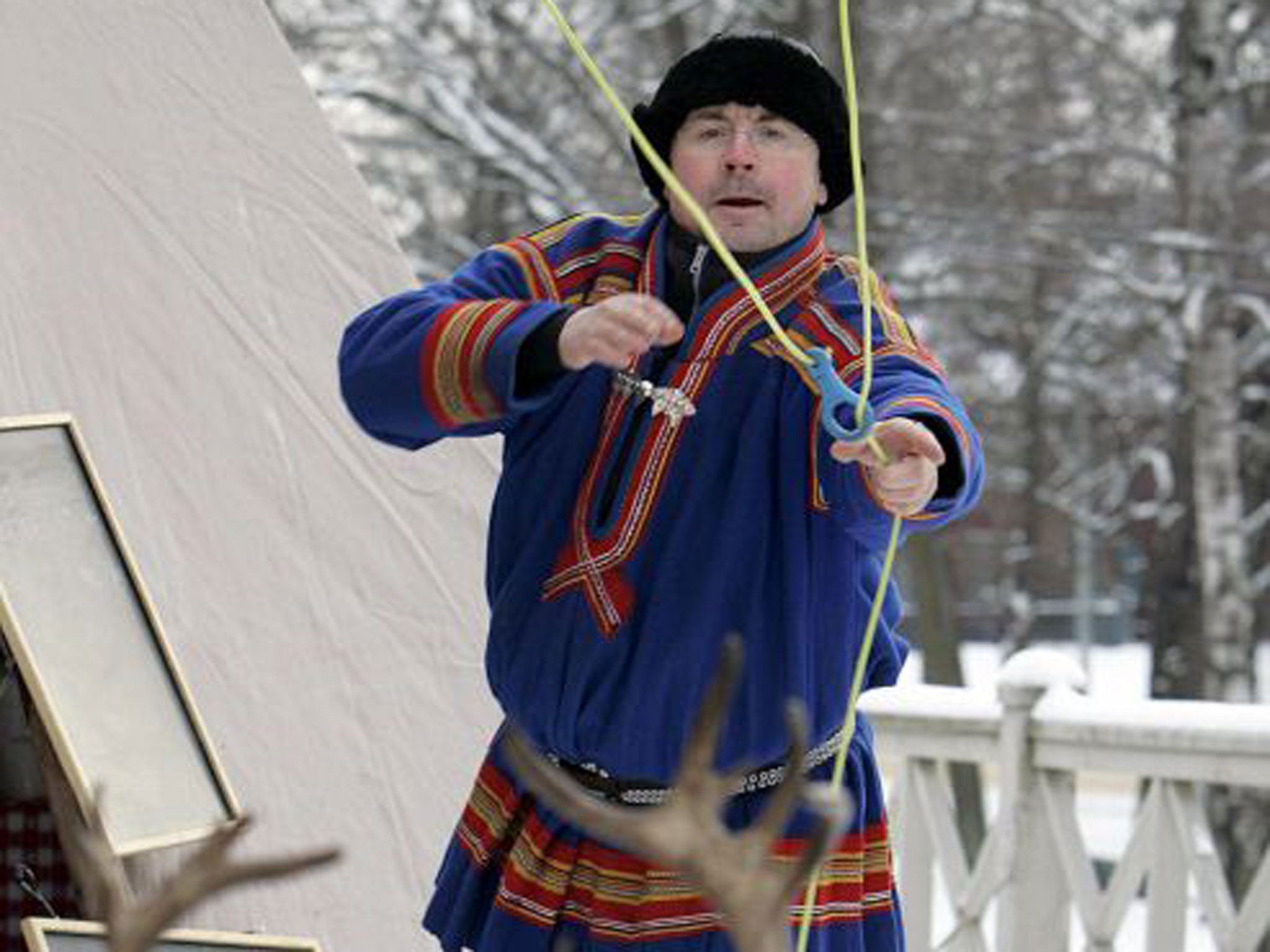 A Sami-speaking Finnish villager