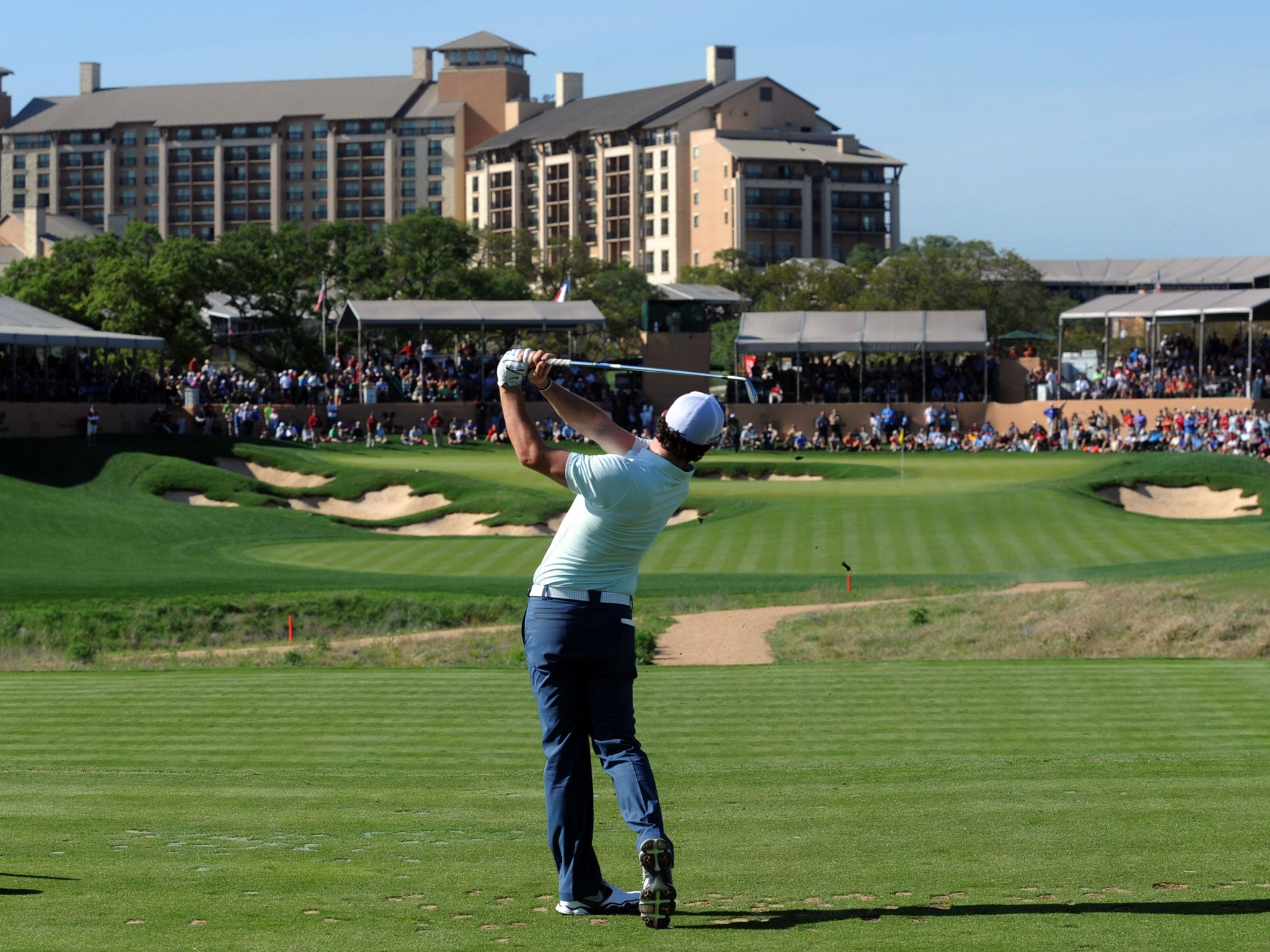 The real McIlroy: The Northern Irishman has bounced back to form at the Texas Open in San Antonio this weekend