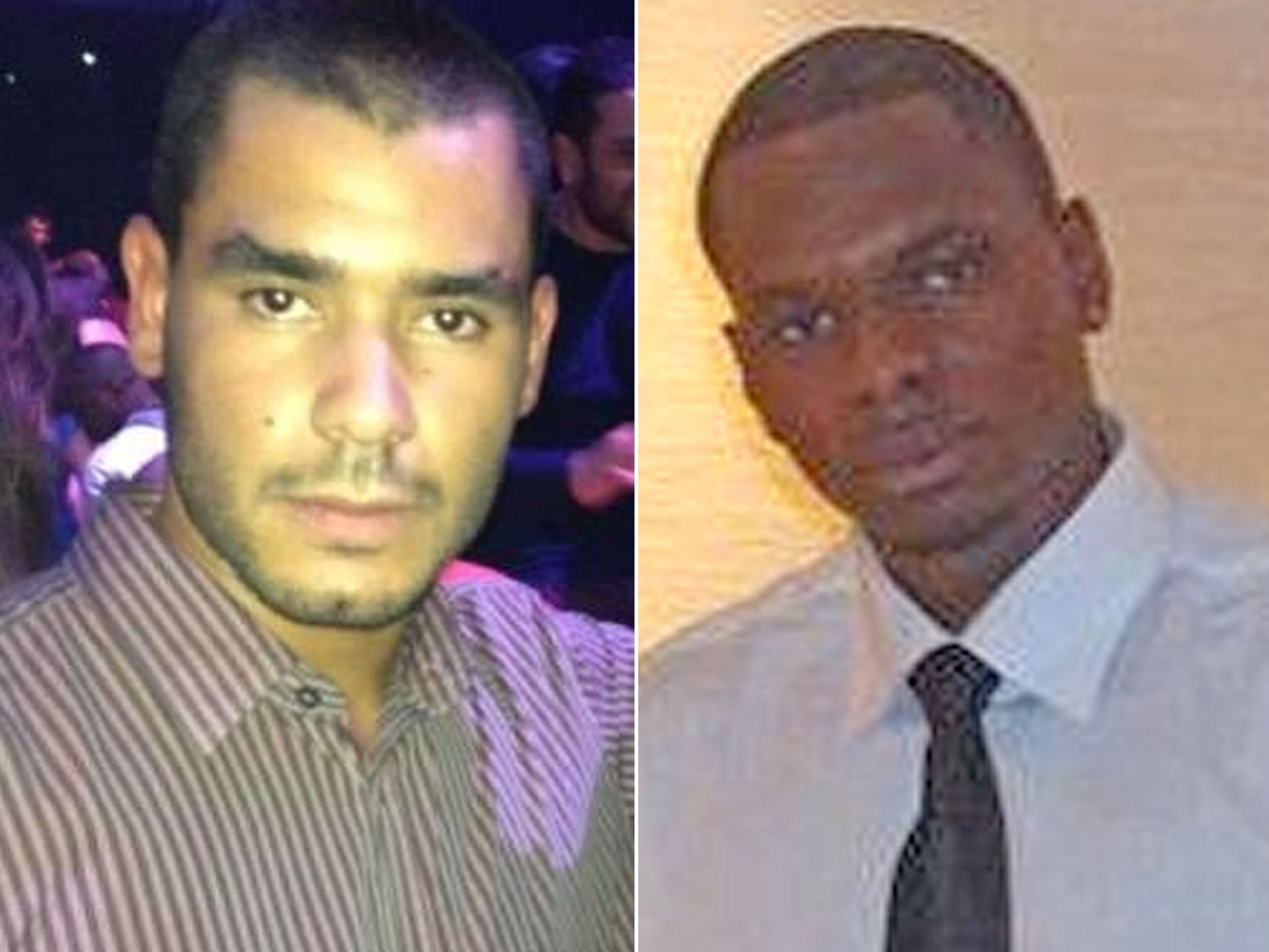 Grant Cameron, left, and Karl Williams allege they were beaten and electrocuted after being imprisoned in Dubai