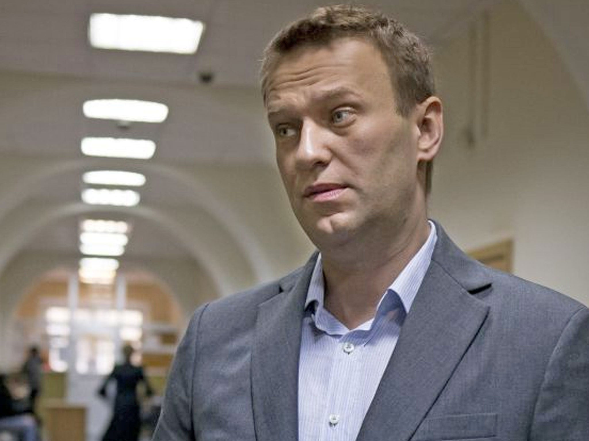 The opposition leader Alexei Navalny has said he is preparing for a prison term