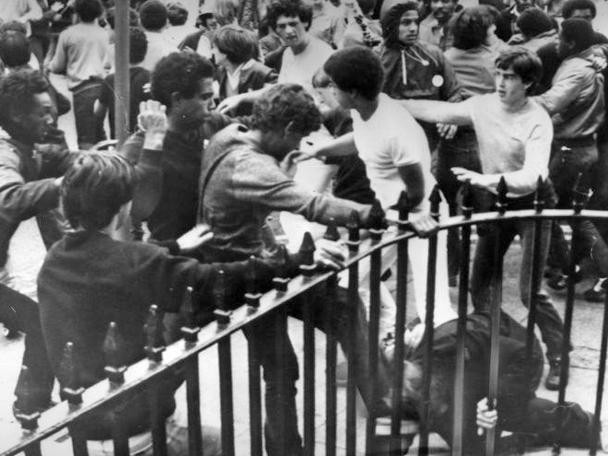 August 1981: Riots in Toxteth during an anti-police demonstration