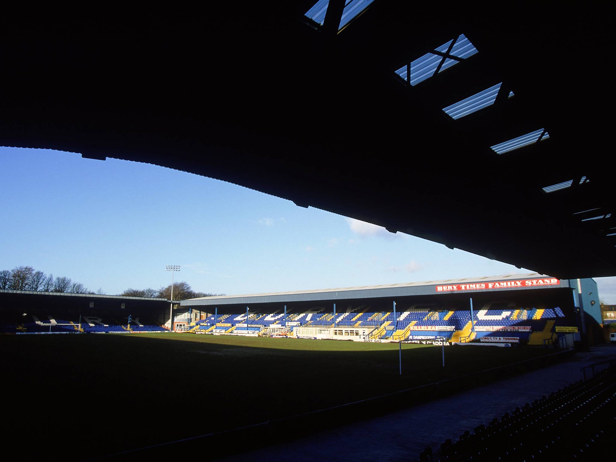 A view of Bury's Gigg Lane