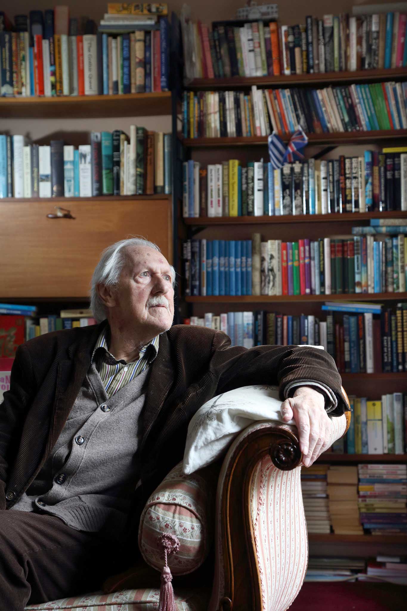 Aldiss says: 'The advantage of living in Oxford is that you can knock on any door, the door will open, the cobwebs will part and there will be an old chap who knows everything about how civilisation was constituted!'