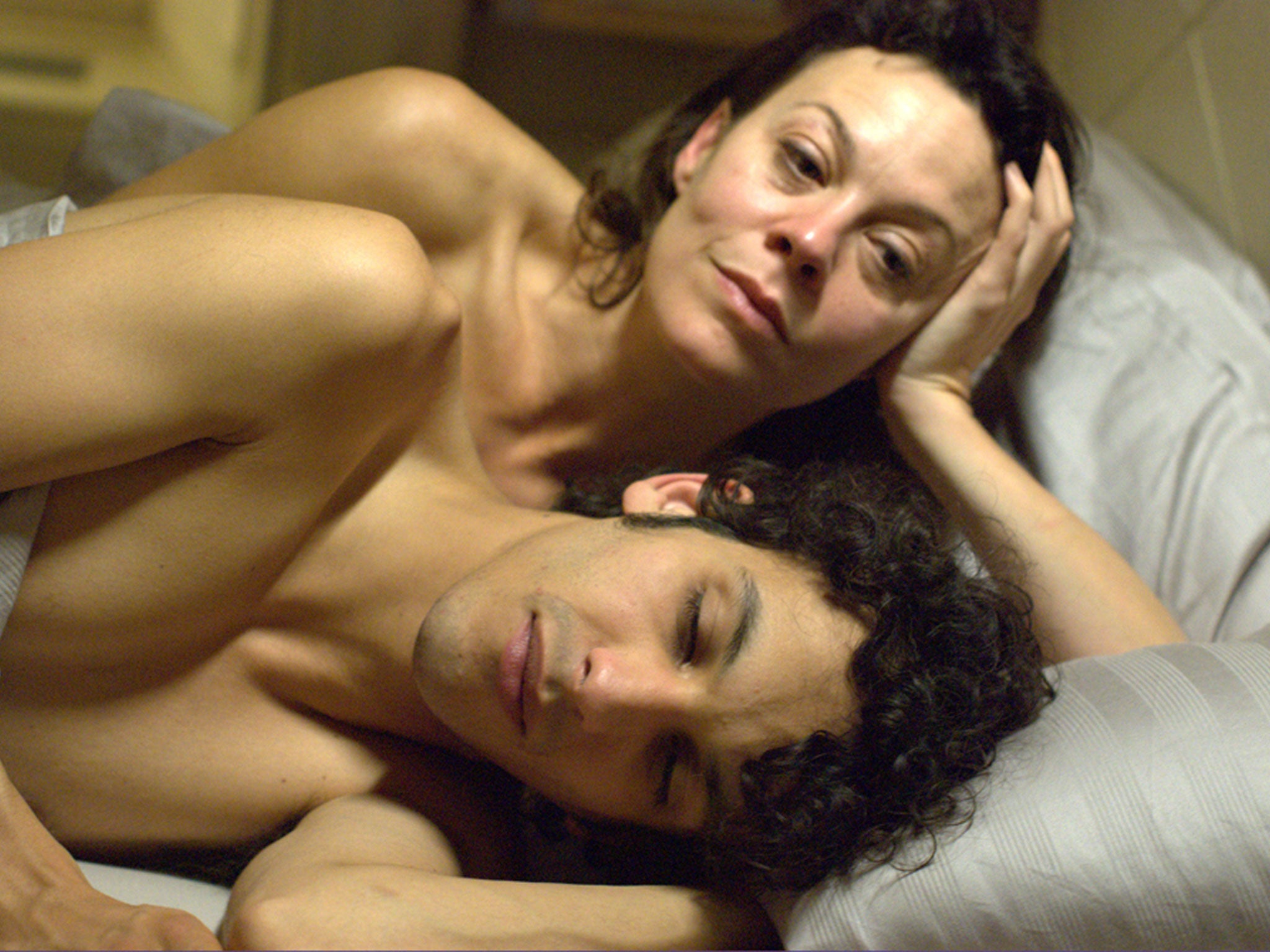 Secrets and flights: Helen McCrory and Najib Oudghiri in the flimsy ‘Flying Blind’