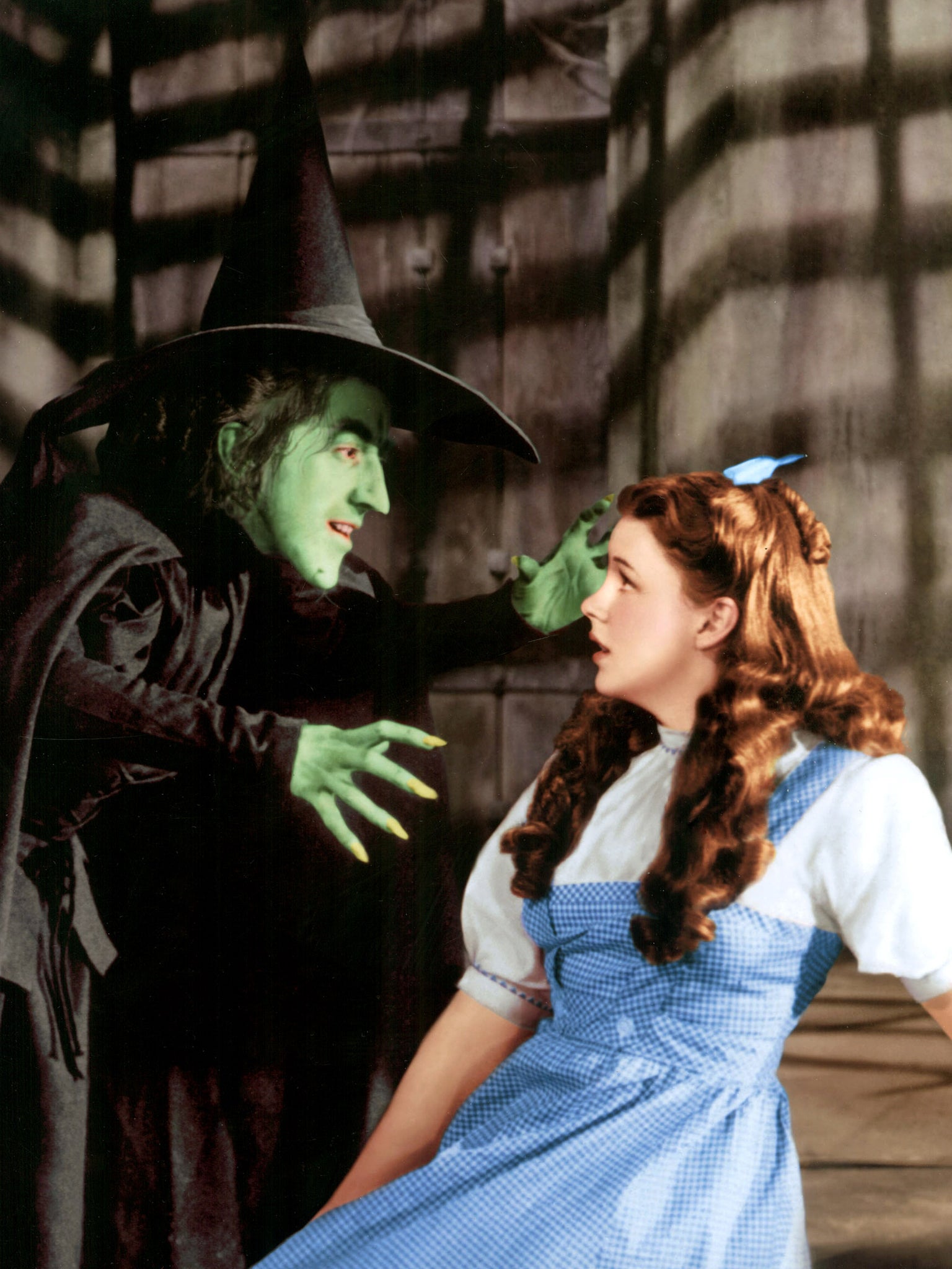 The song, sang by Judy Garland, right, and from the Wizard Of Oz, was propelled to the top of the charts by an online campaign by anti-Thatcher campaigners