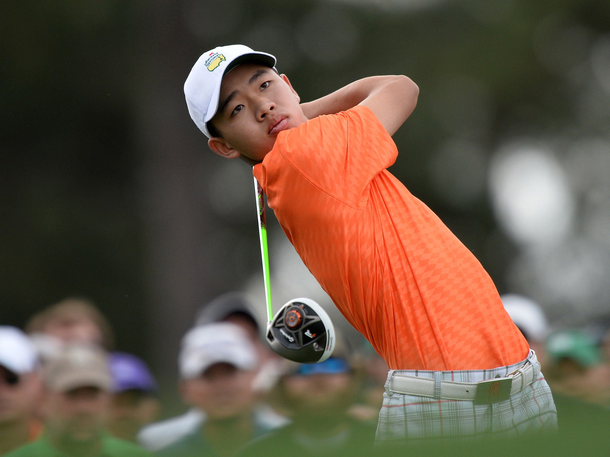 Guan is the youngest player ever at the Masters and the youngest at any major in 148 years