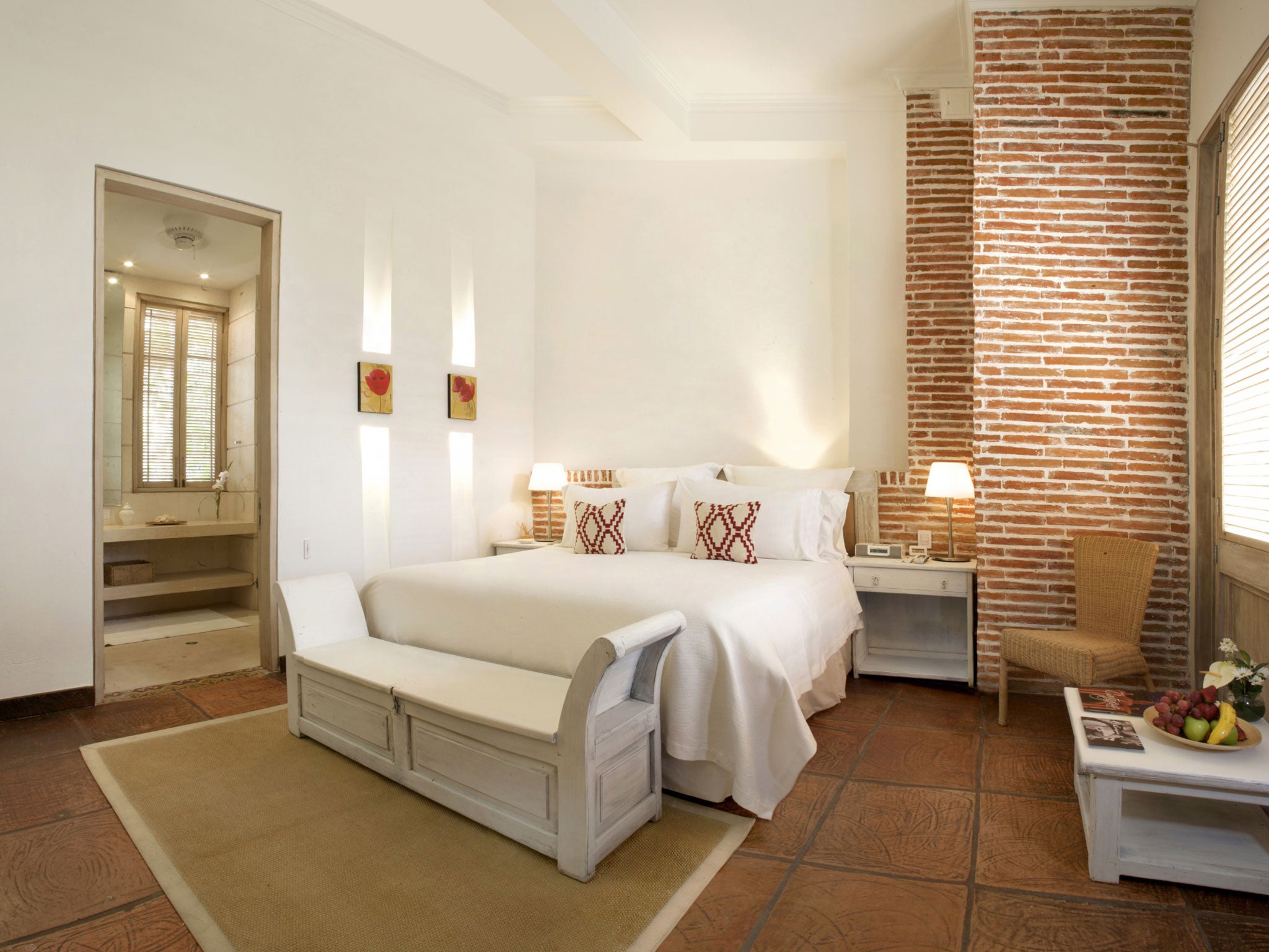 Cool casa: One of the bedrooms