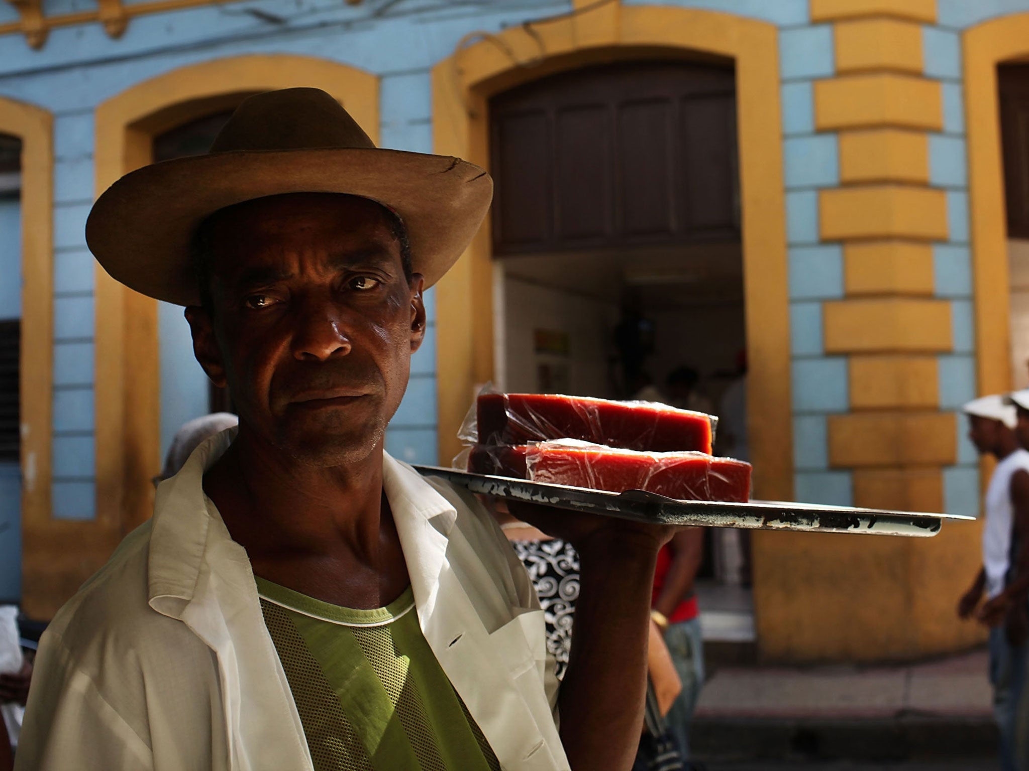 Street food: Simple produce and tiny portions are the norm for some