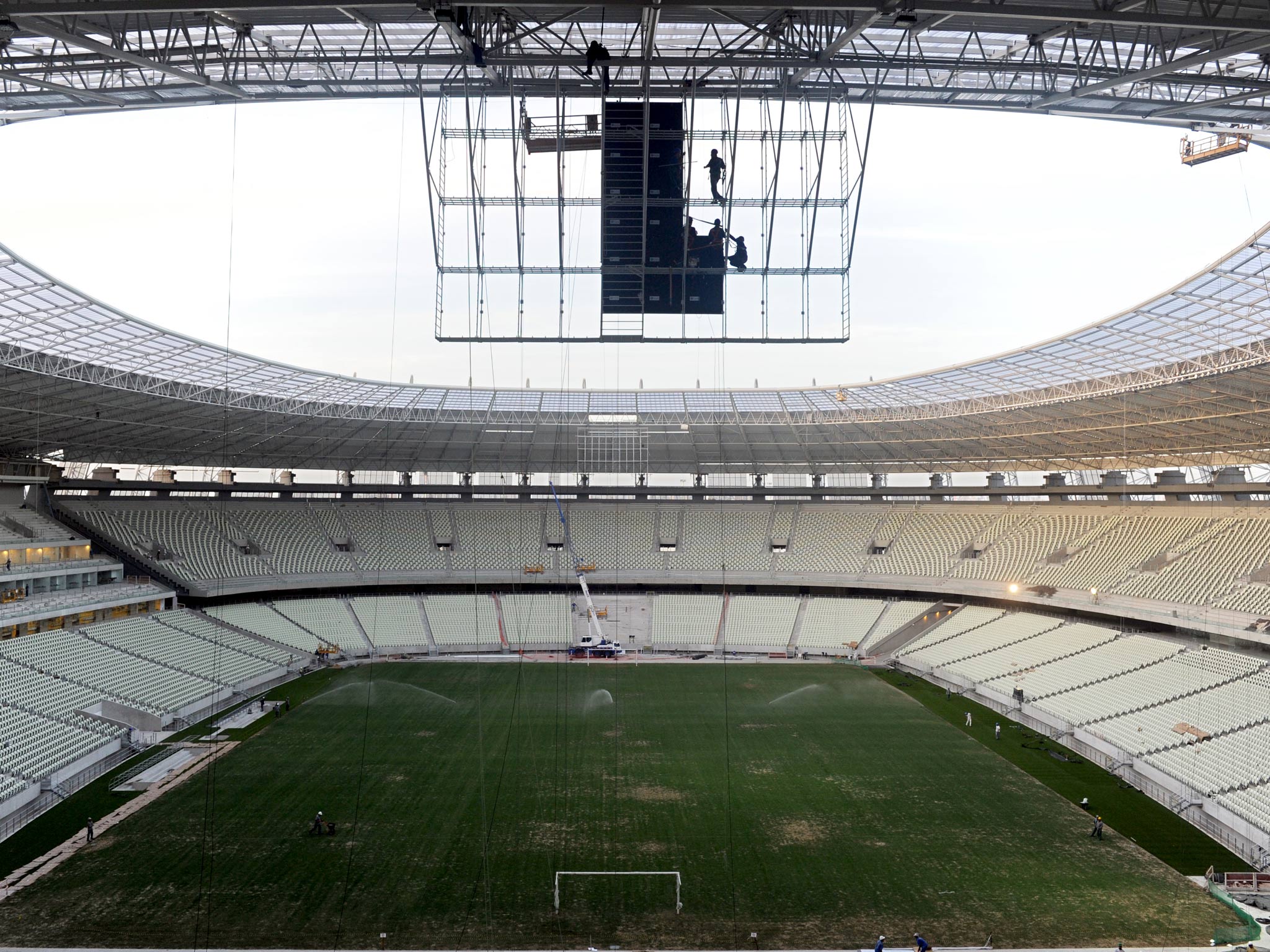 A view of the Arena Castelao