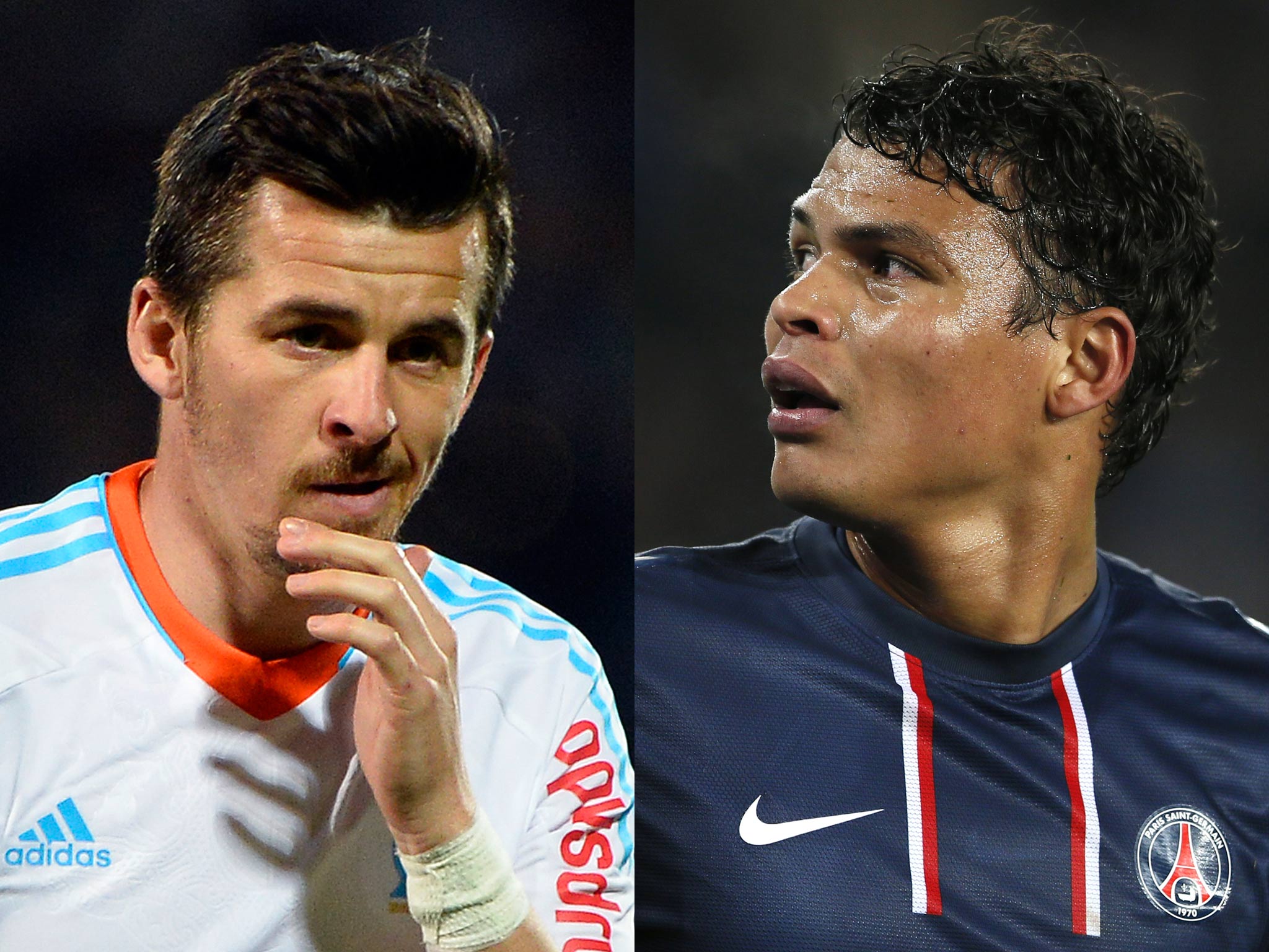 Joey Barton and Thiago Silva