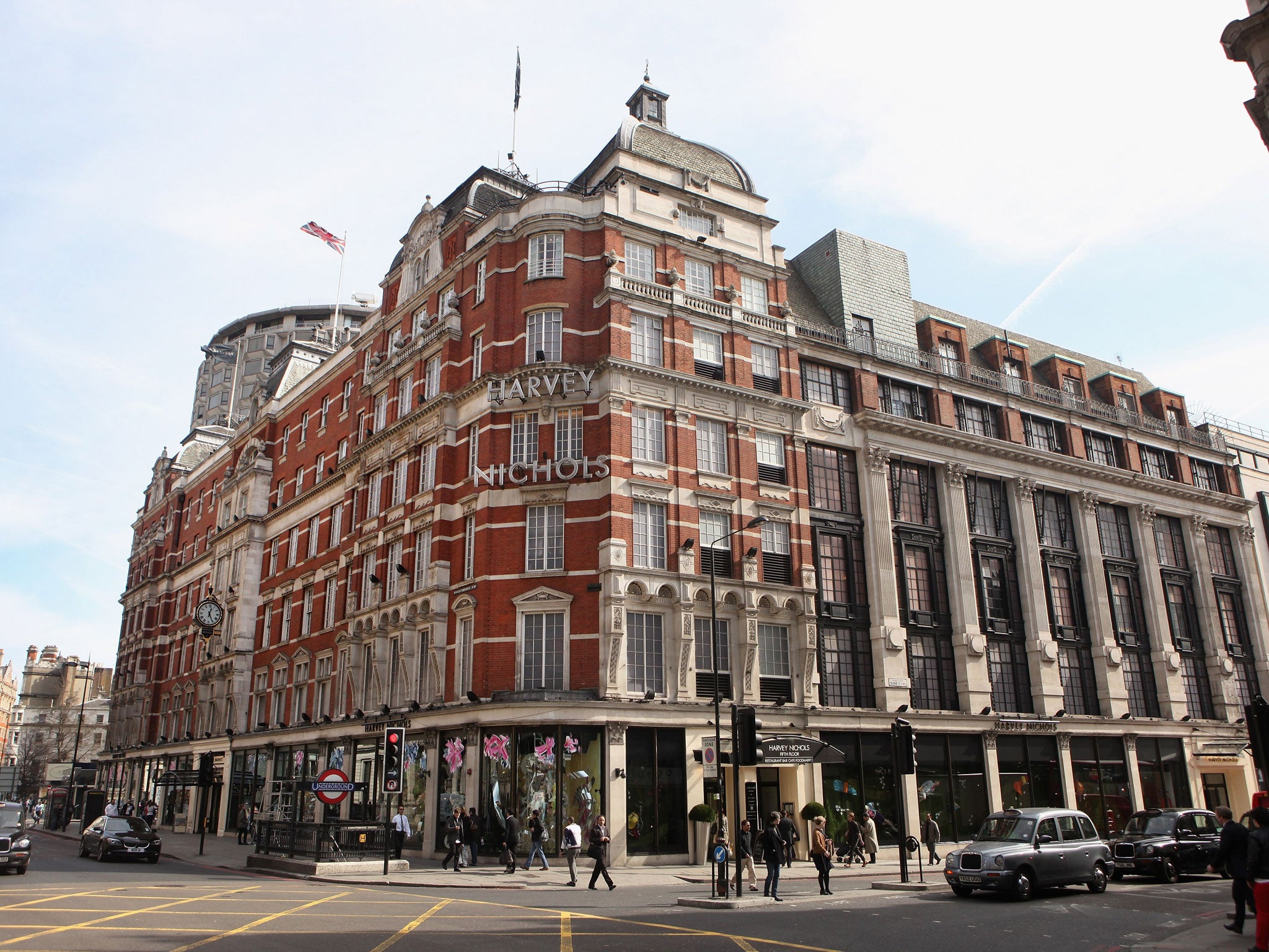 Talking shop: Dickson Poon, owns Harvey Nichols and is the law school’s benefactor