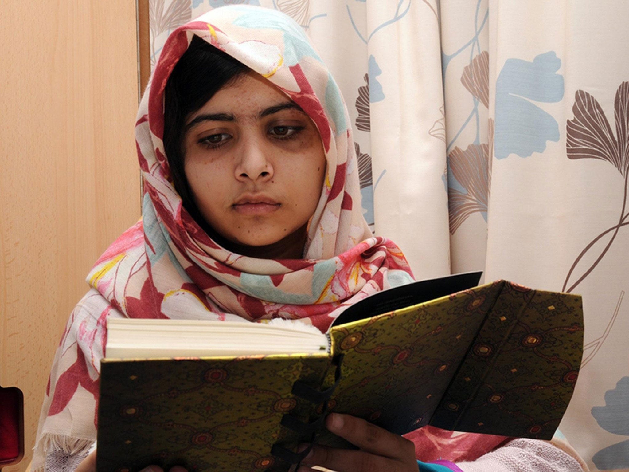 Malala Yousafzai, the schoolgirl who was shot by the Taliban for her activism