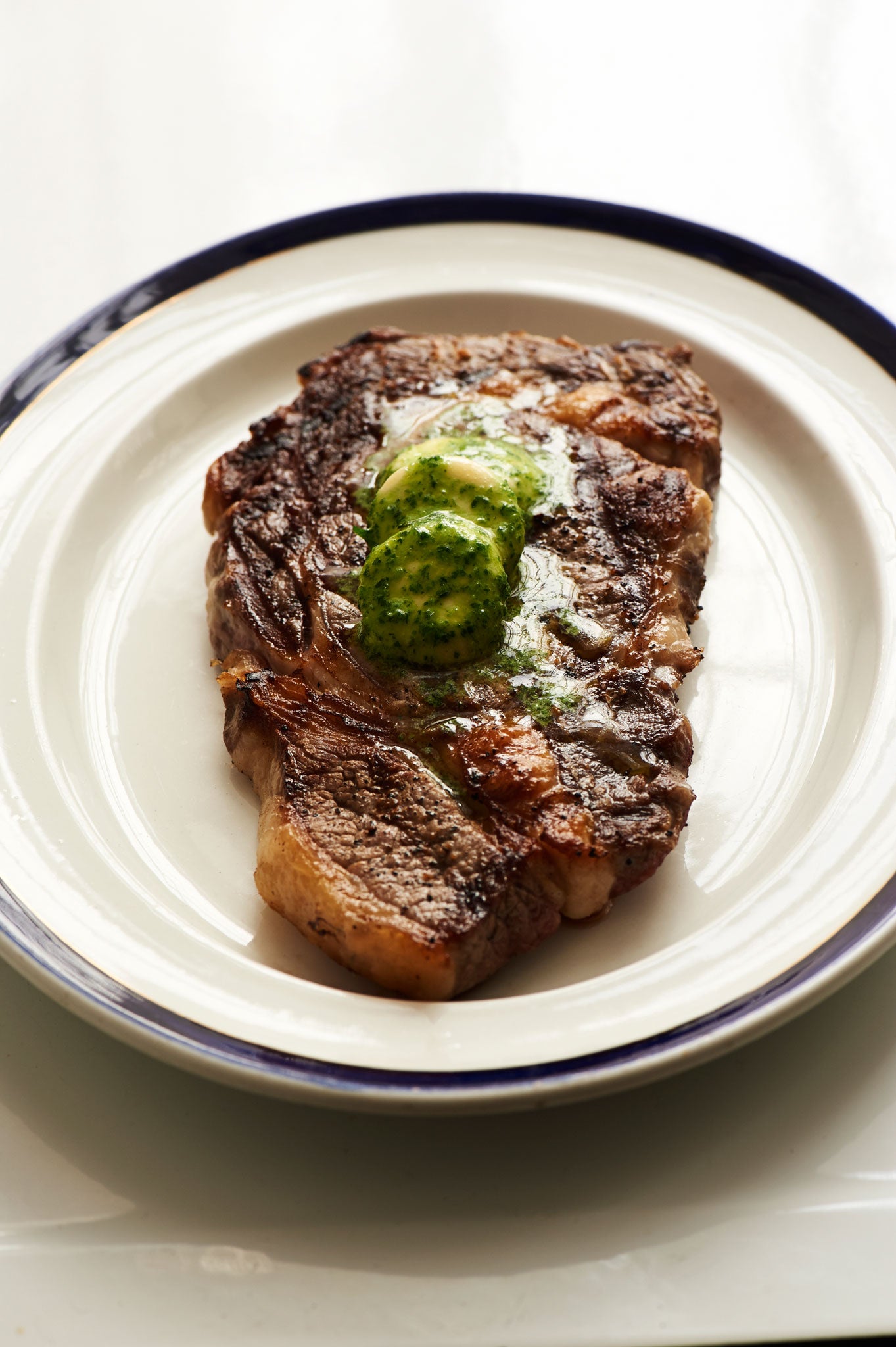 Mark's garlic butter on a steak