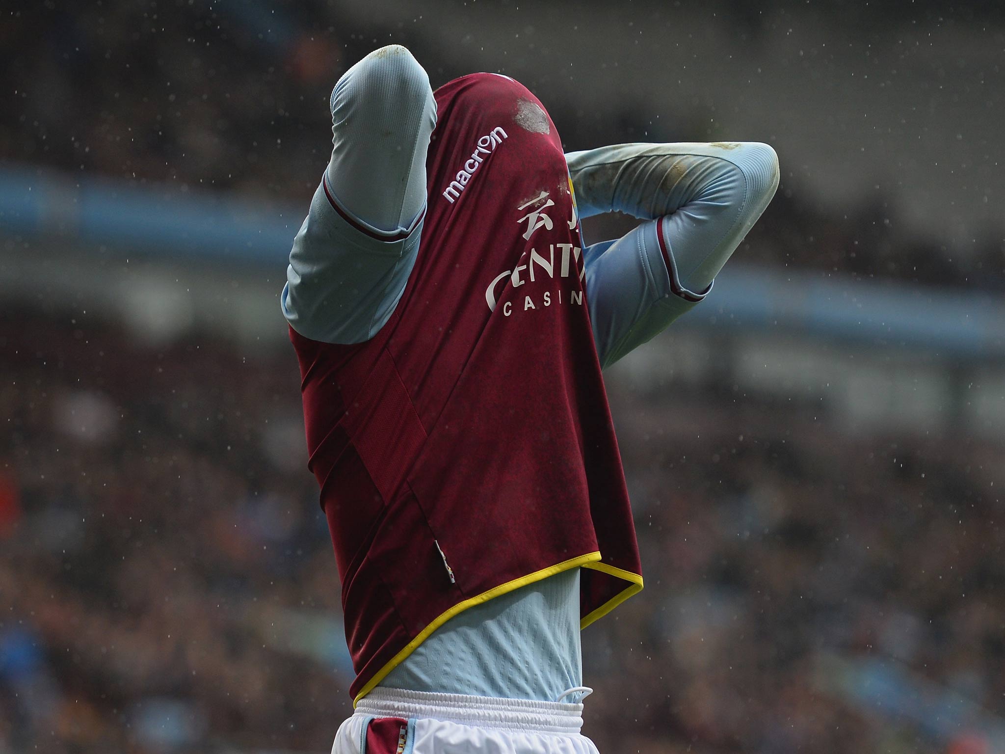 Fabian Delph of Aston Villa