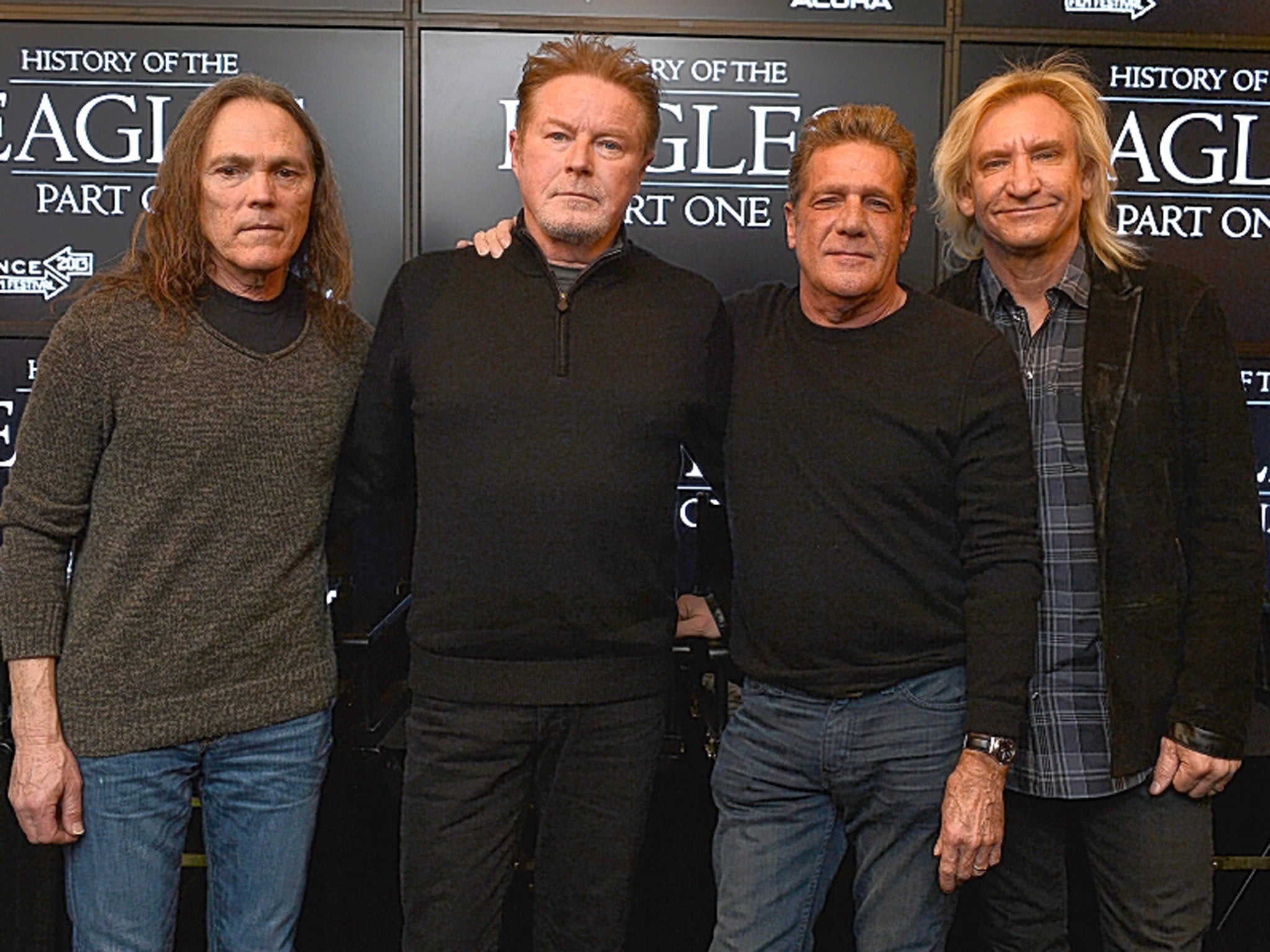 Timothy B Schmit, Henley, Frey and Walsh in January of this year