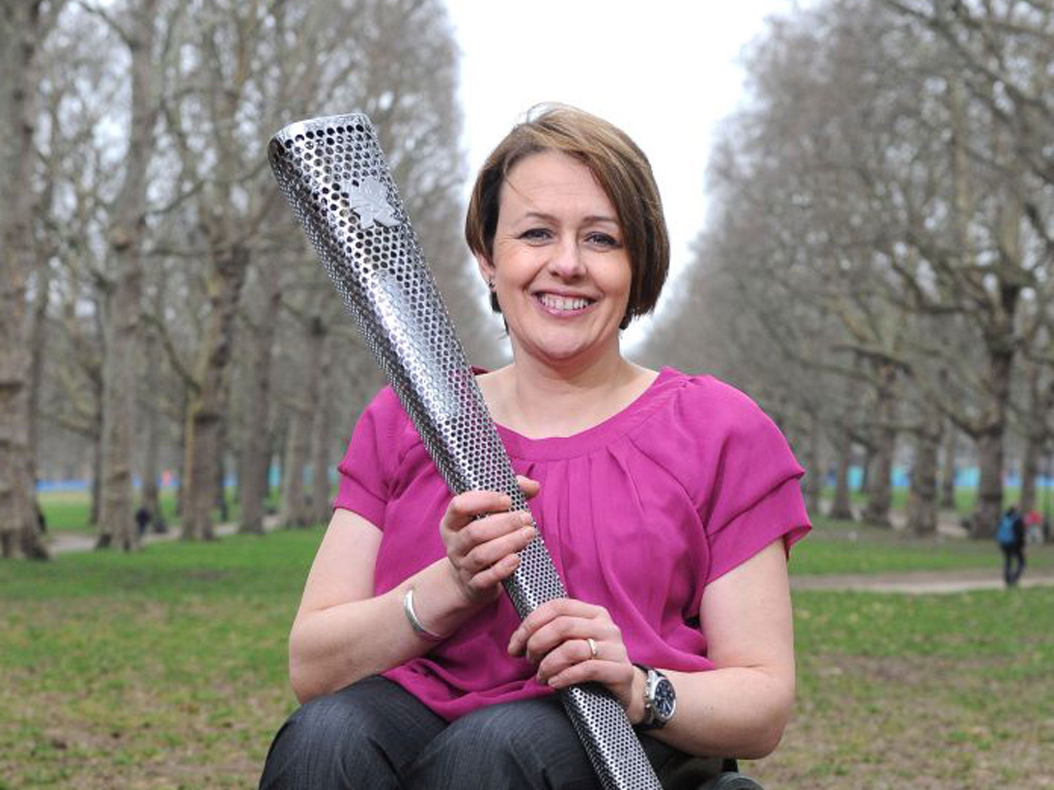 Tanni Grey Thompson, the 11 time paralympic gold medallist