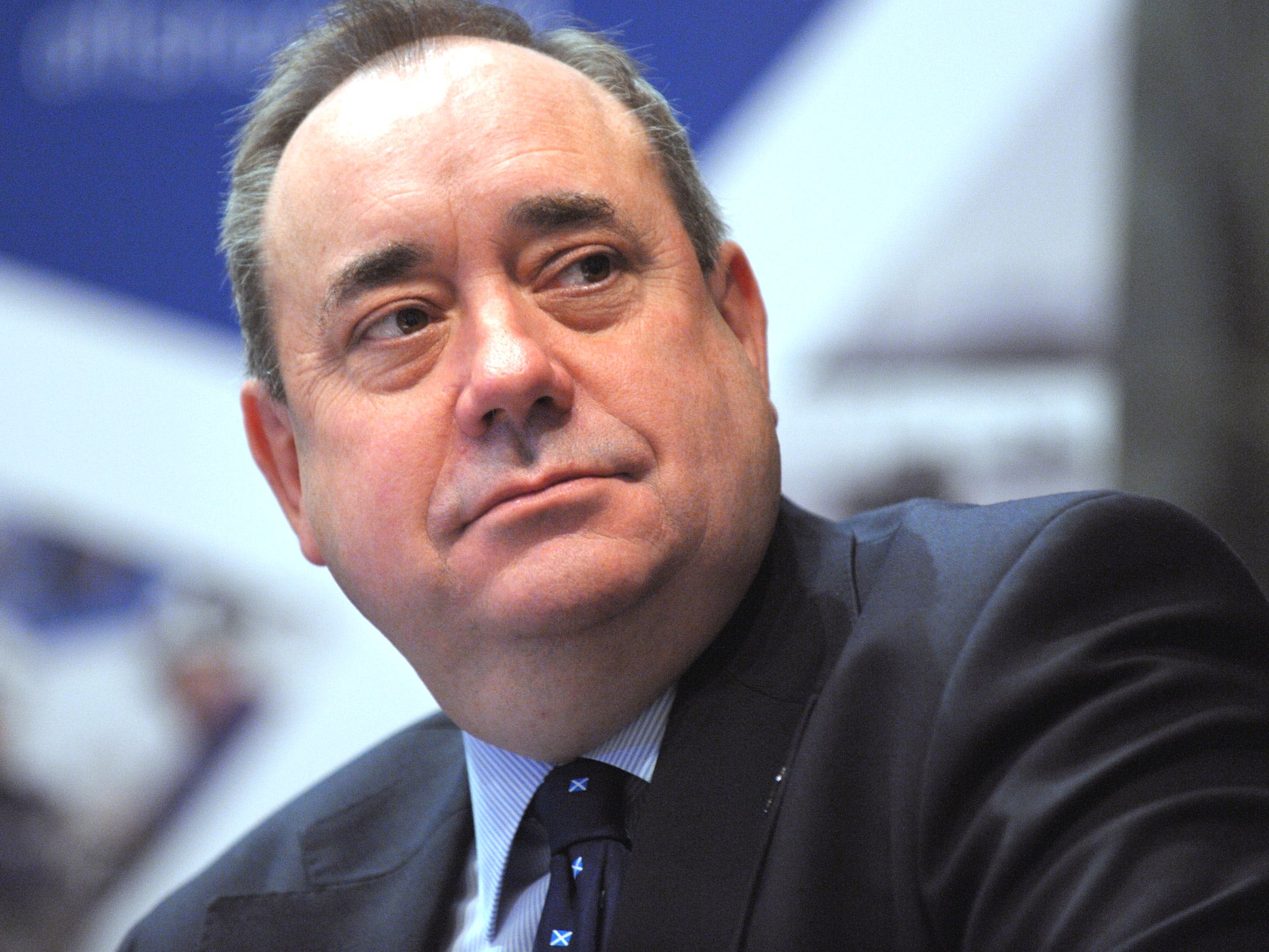 The Scottish First Minister Alex Salmond