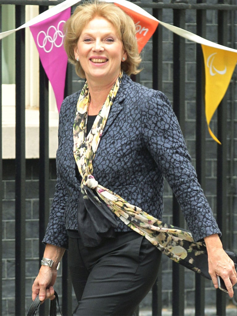 Health minister Anna Soubry