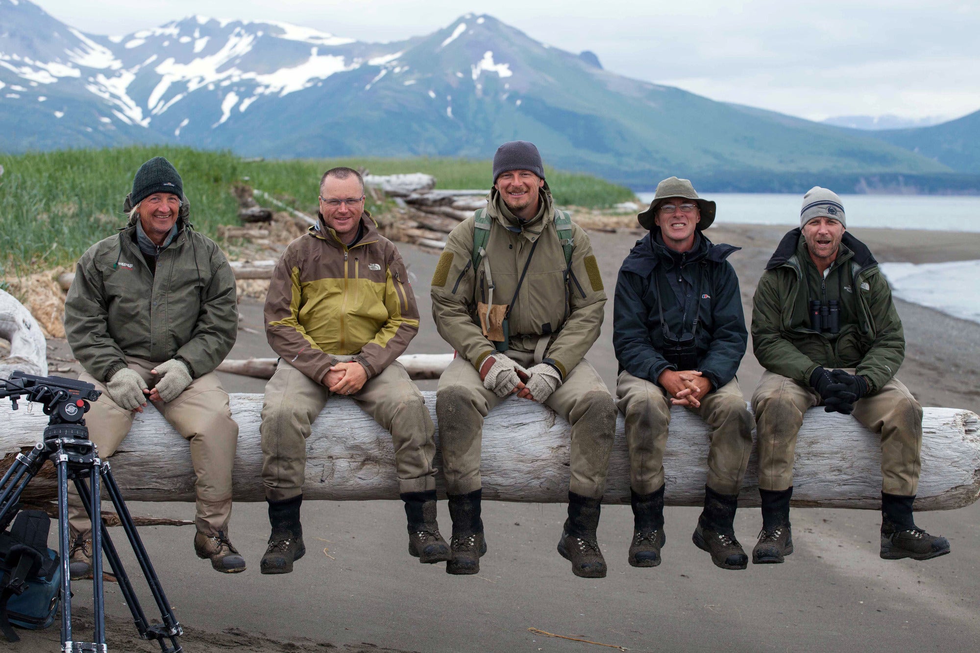 Great Bear Stakeout team in Katmai National Park, Alaska.