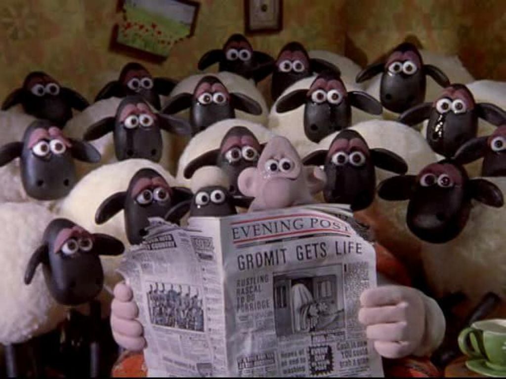 Still from A Close Shave starring Shaun the Sheep