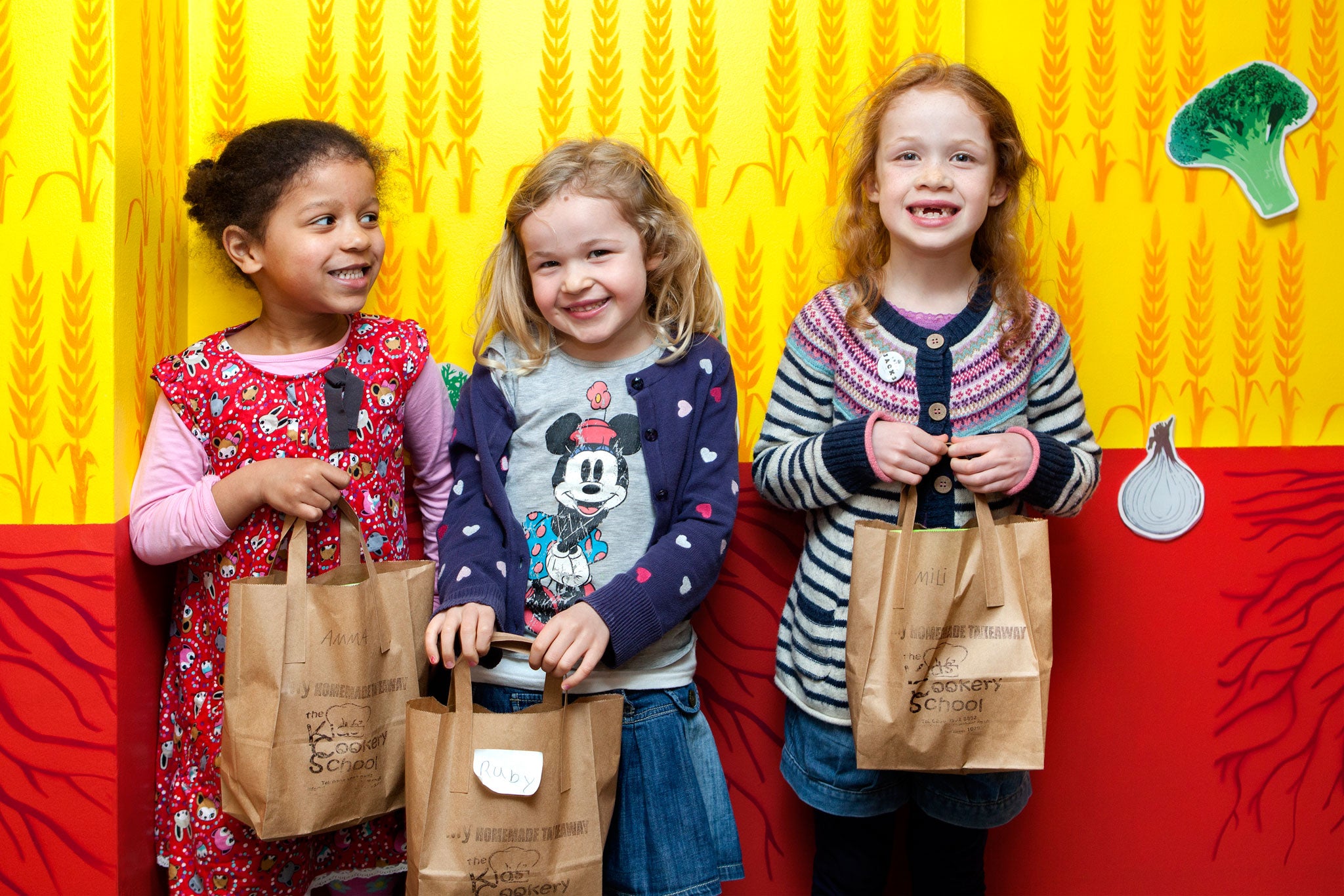 Hands-on experience: The  Kids' Cookery School in west London